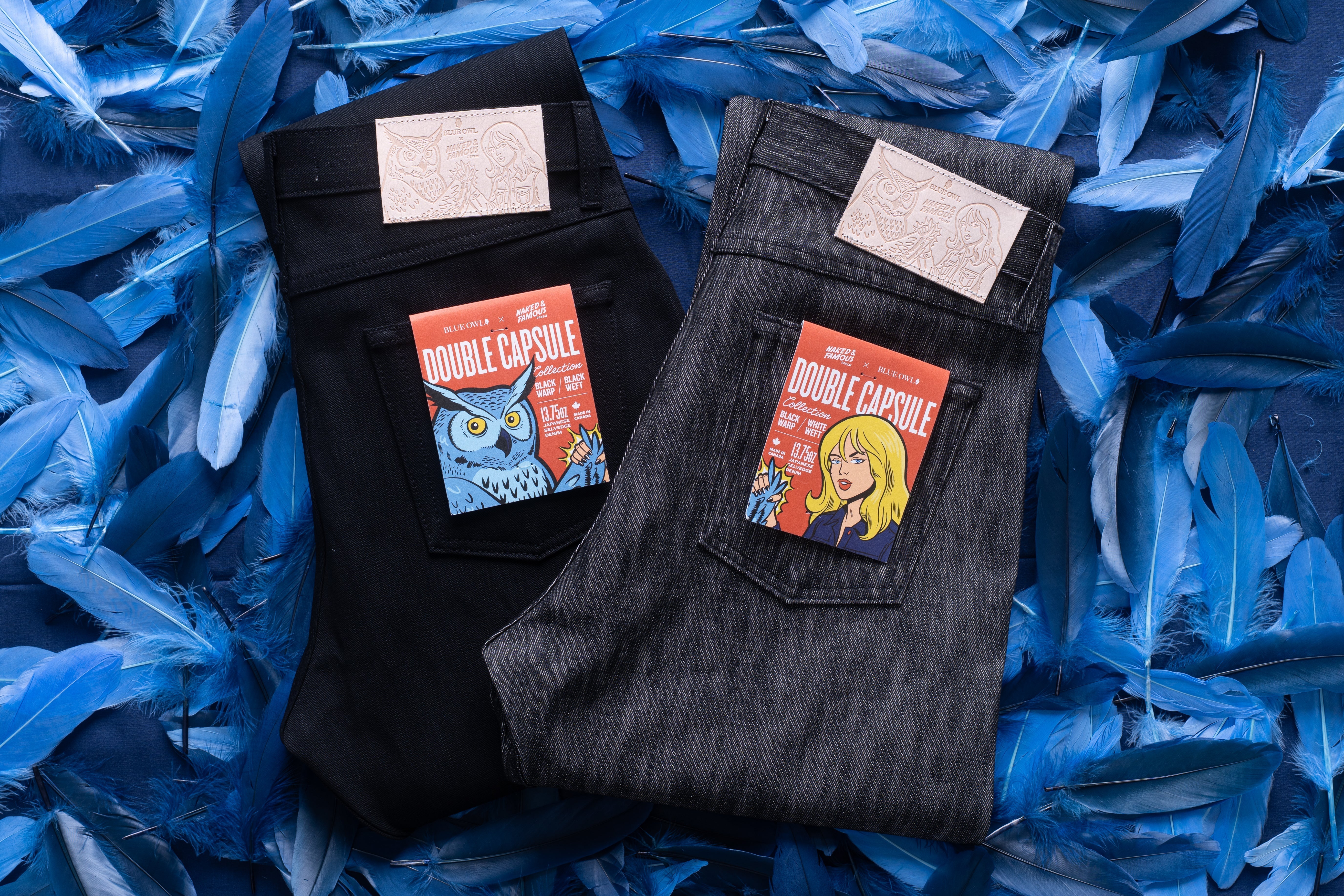 Double Capsule: Naked & Famous × Blue Owl Collaboration