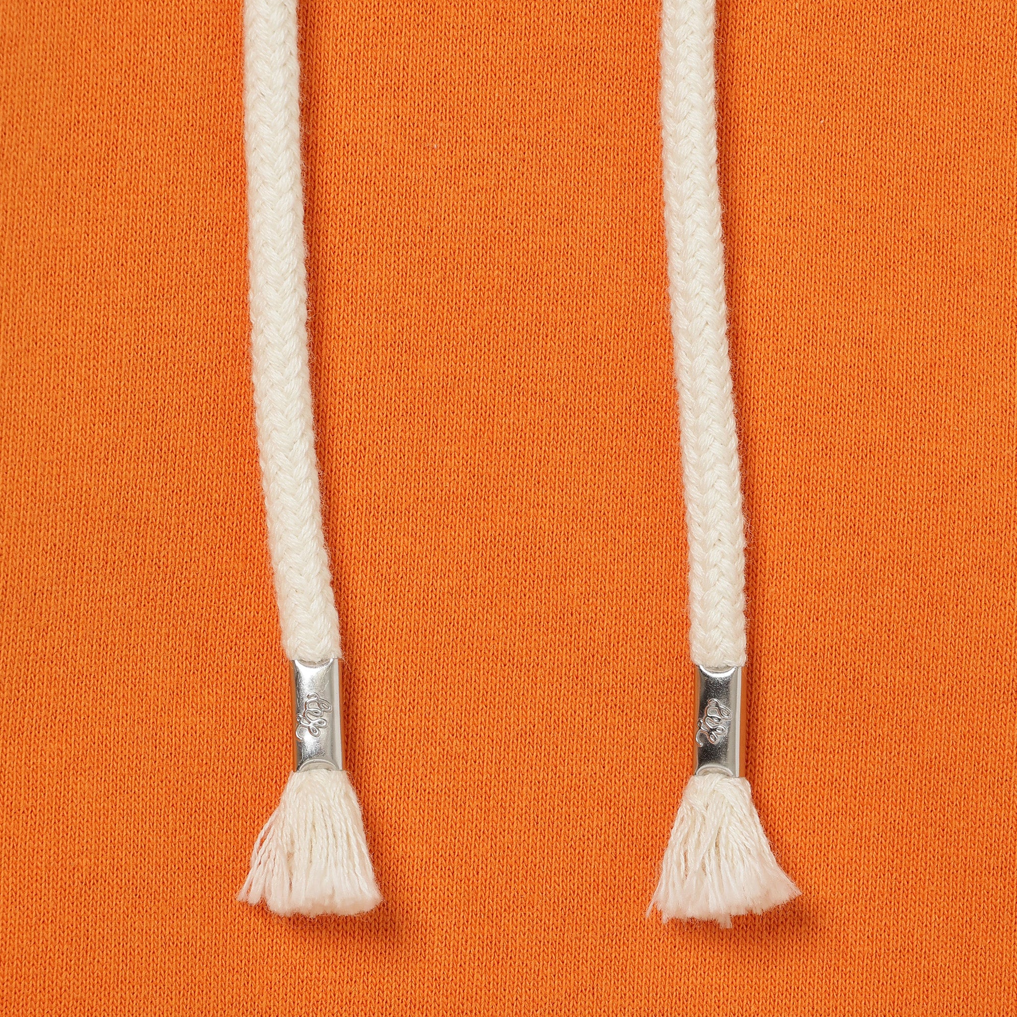 Zip Hoodie - Super Looper French Terry - Orange by Wonder Looper