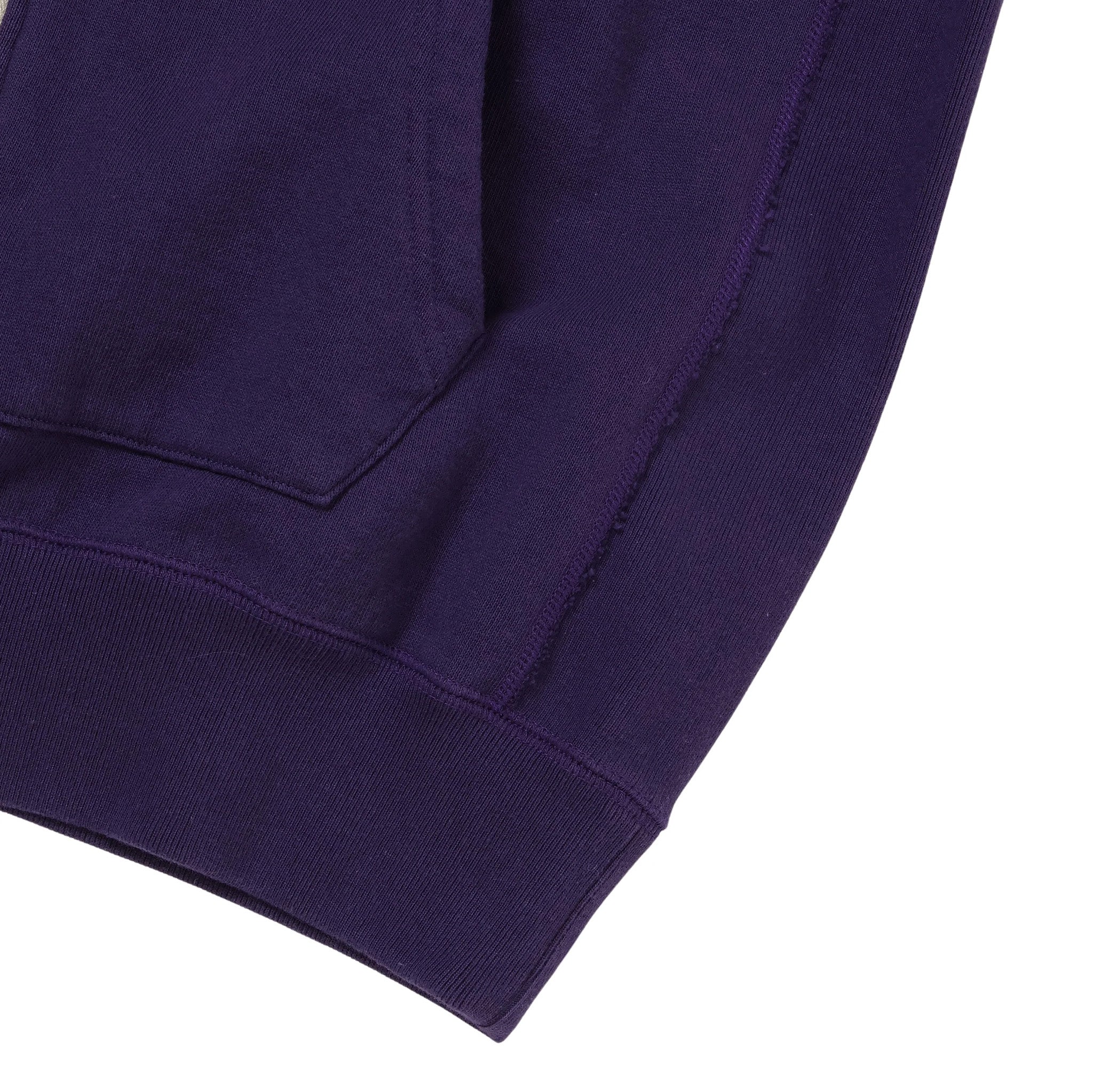 Zip Hoodie - Super Looper French Terry - Purple by Wonder Looper
