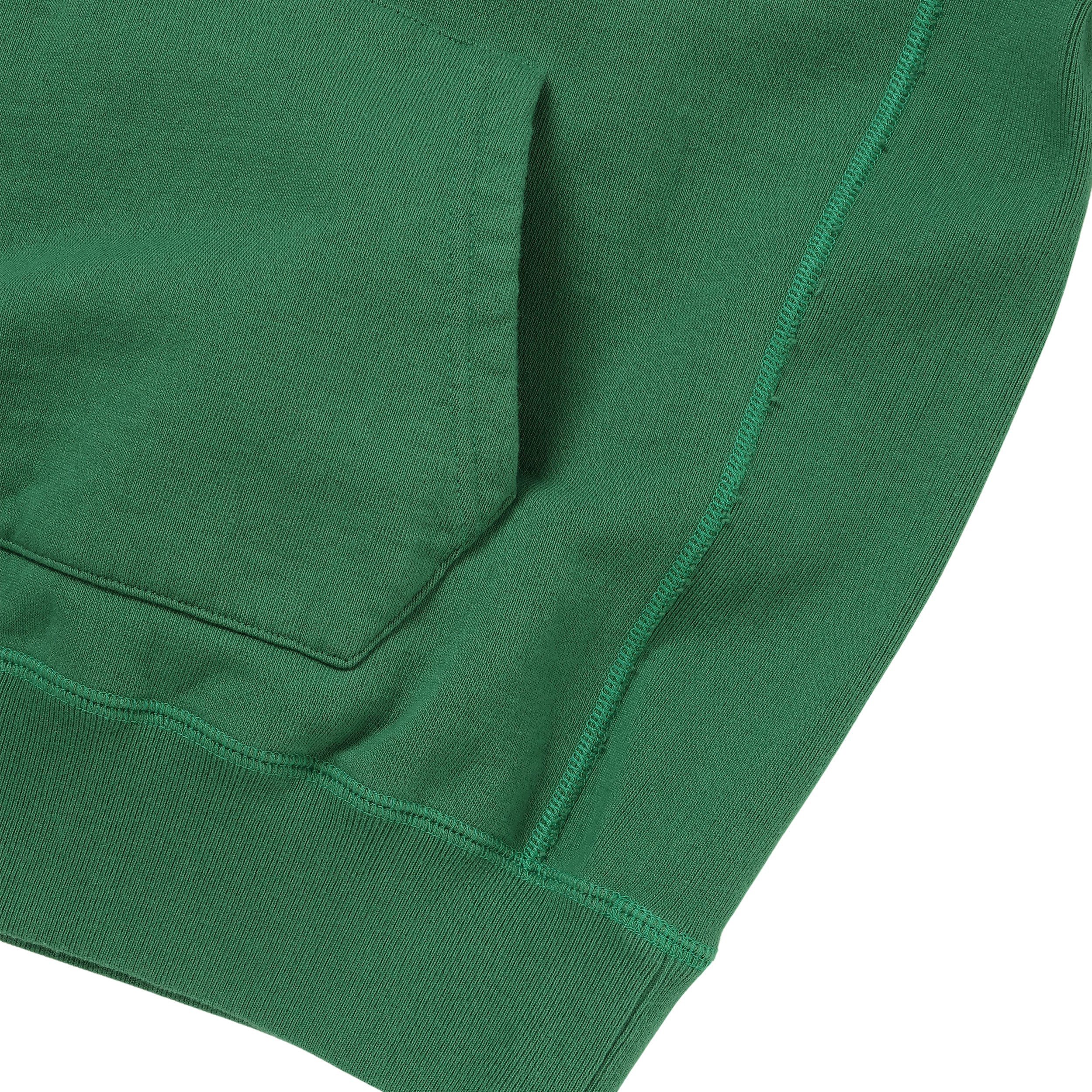 Pullover Hoodie - Super Looper French Terry - Green by Wonder Looper