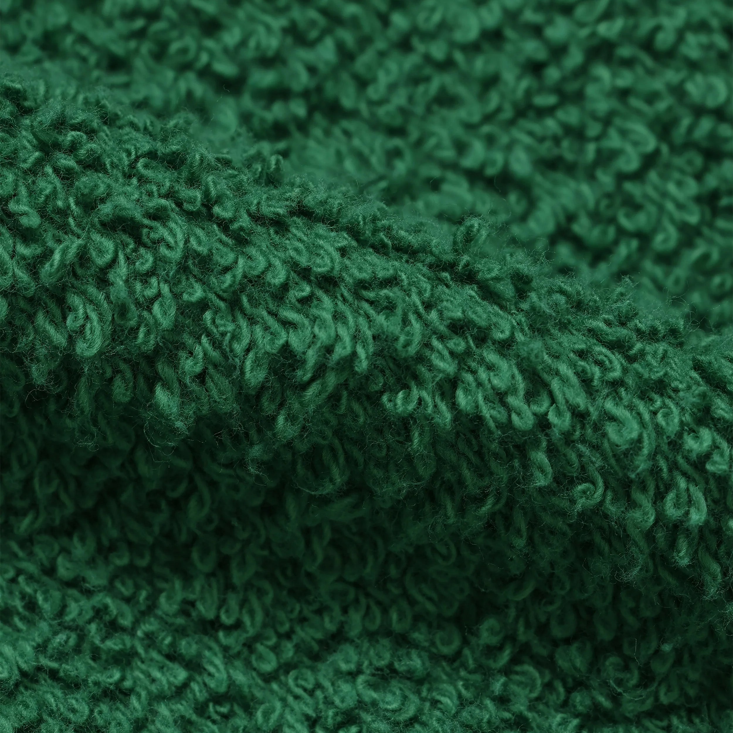 Pullover Hoodie - Super Looper French Terry - Green by Wonder Looper