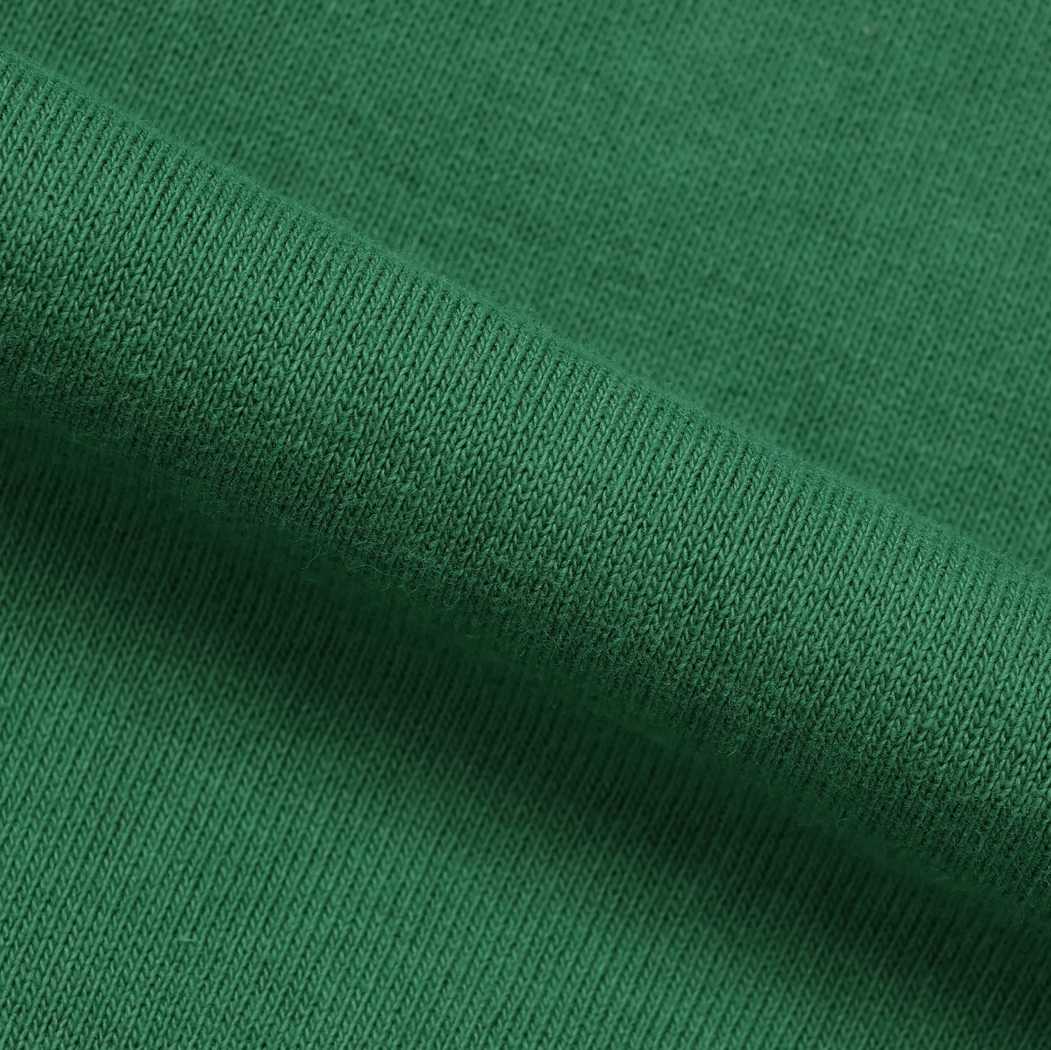Zip Hoodie - Super Looper French Terry - Varsity Green by Wonder Looper