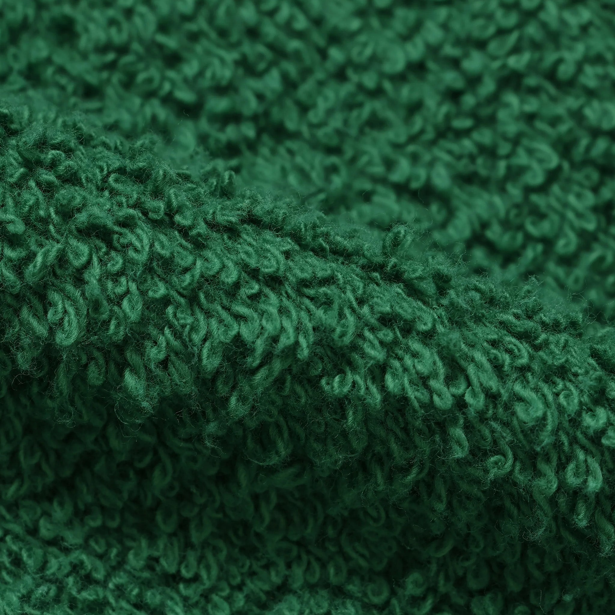Zip Hoodie - Super Looper French Terry - Varsity Green by Wonder Looper
