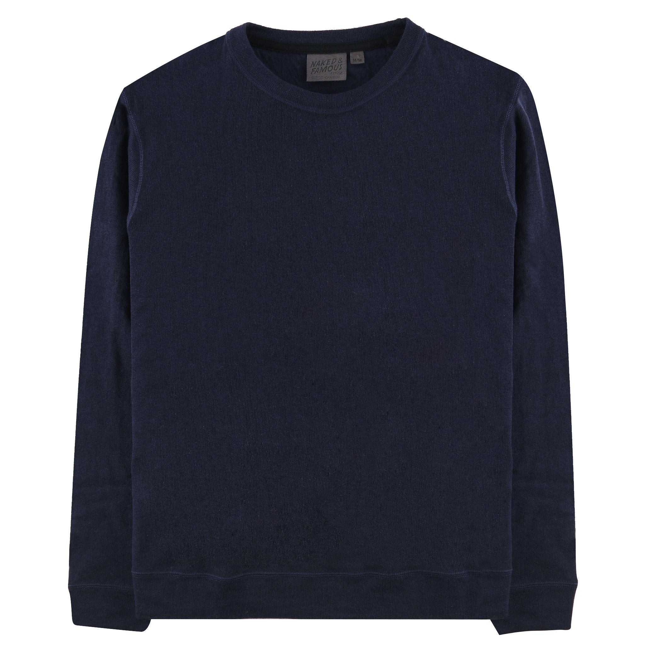 Slim Crew - Vintage Doubleface - Navy by Naked & Famous Denim