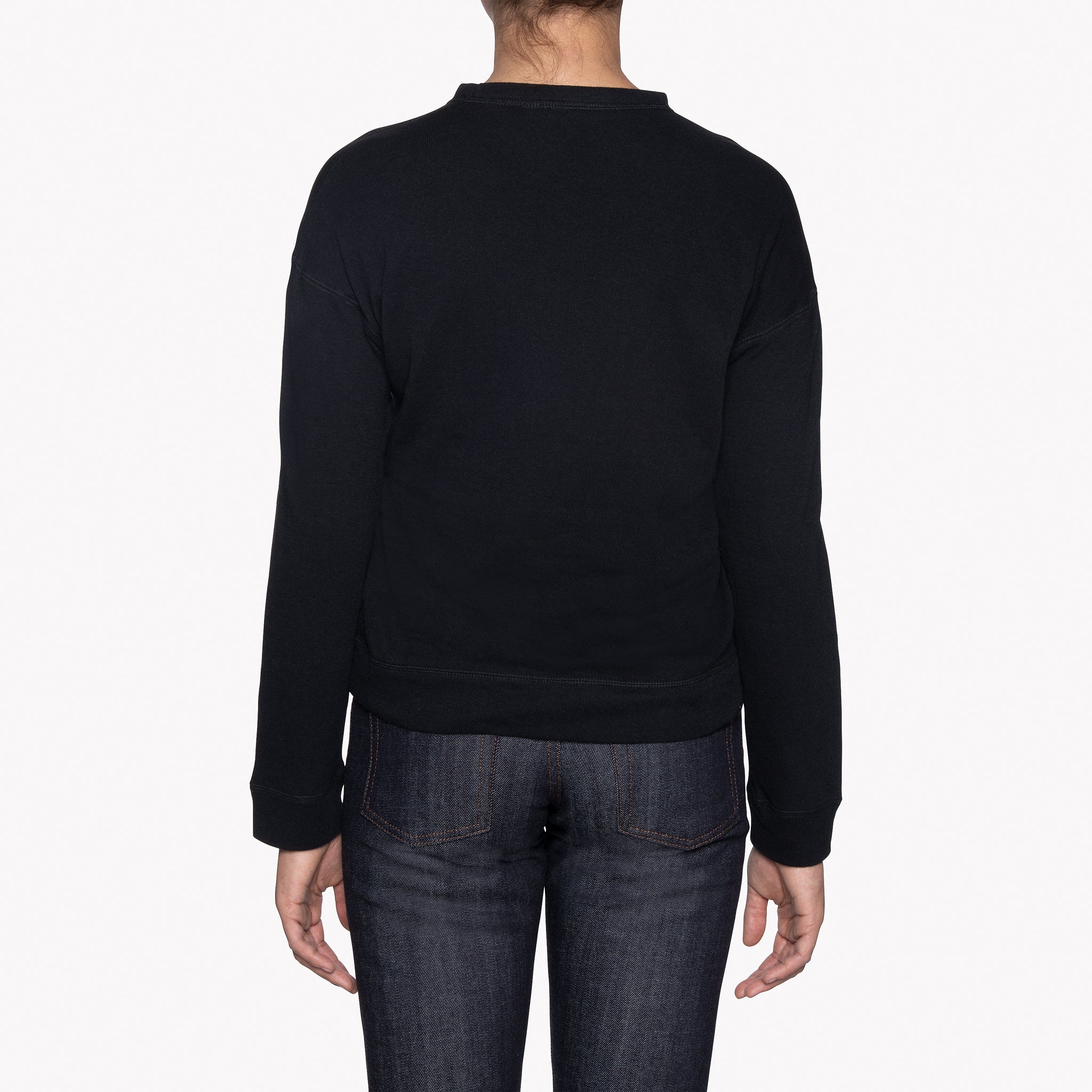 Weekend Crew - Vintage Doubleface - Black by Naked & Famous Denim