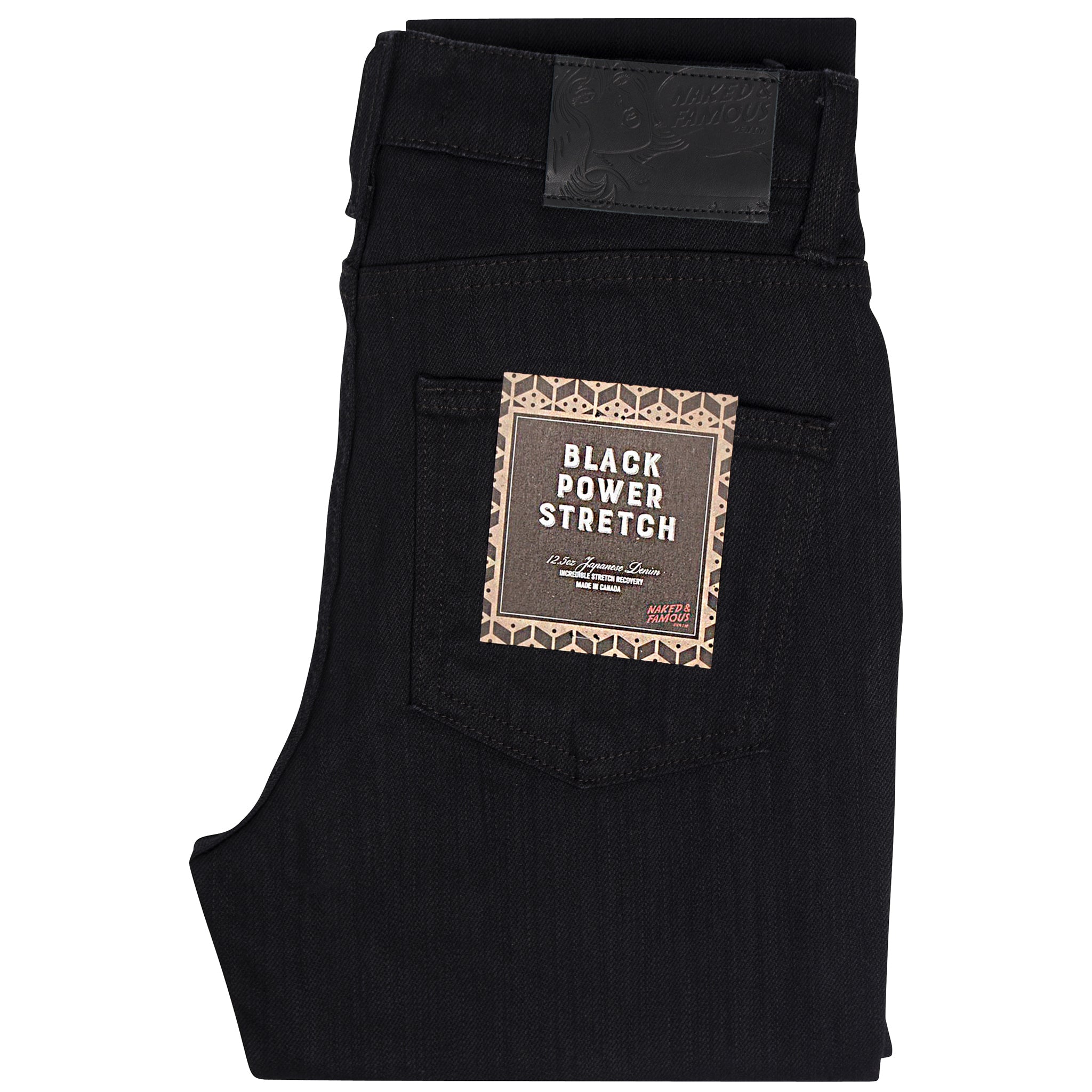 High Skinny - Black Power Stretch by Naked & Famous Denim