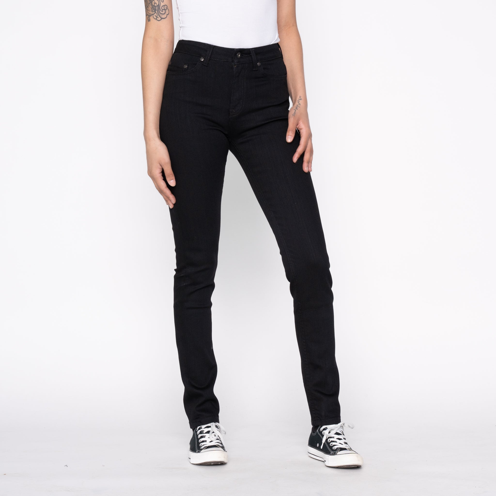 High Skinny - Black Power Stretch by Naked & Famous Denim