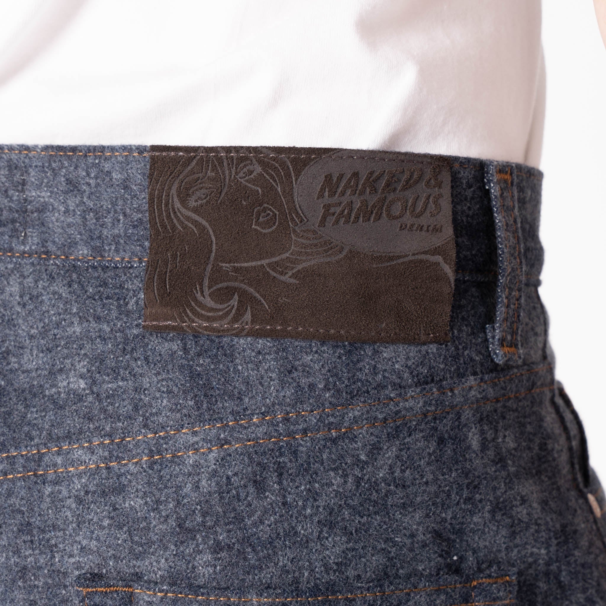 Easy Guy - Max Brush Selvedge - Indigo by Naked & Famous Denim