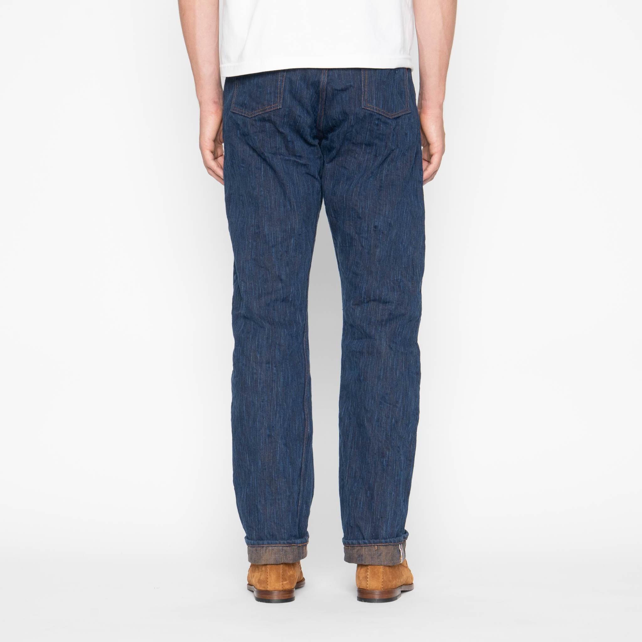 Weird Guy - MIJ15 - Hand Dyed Natural Indigo Kakishibu Intangible Cultural Treasure Selvedge Denim by Naked & Famous Denim