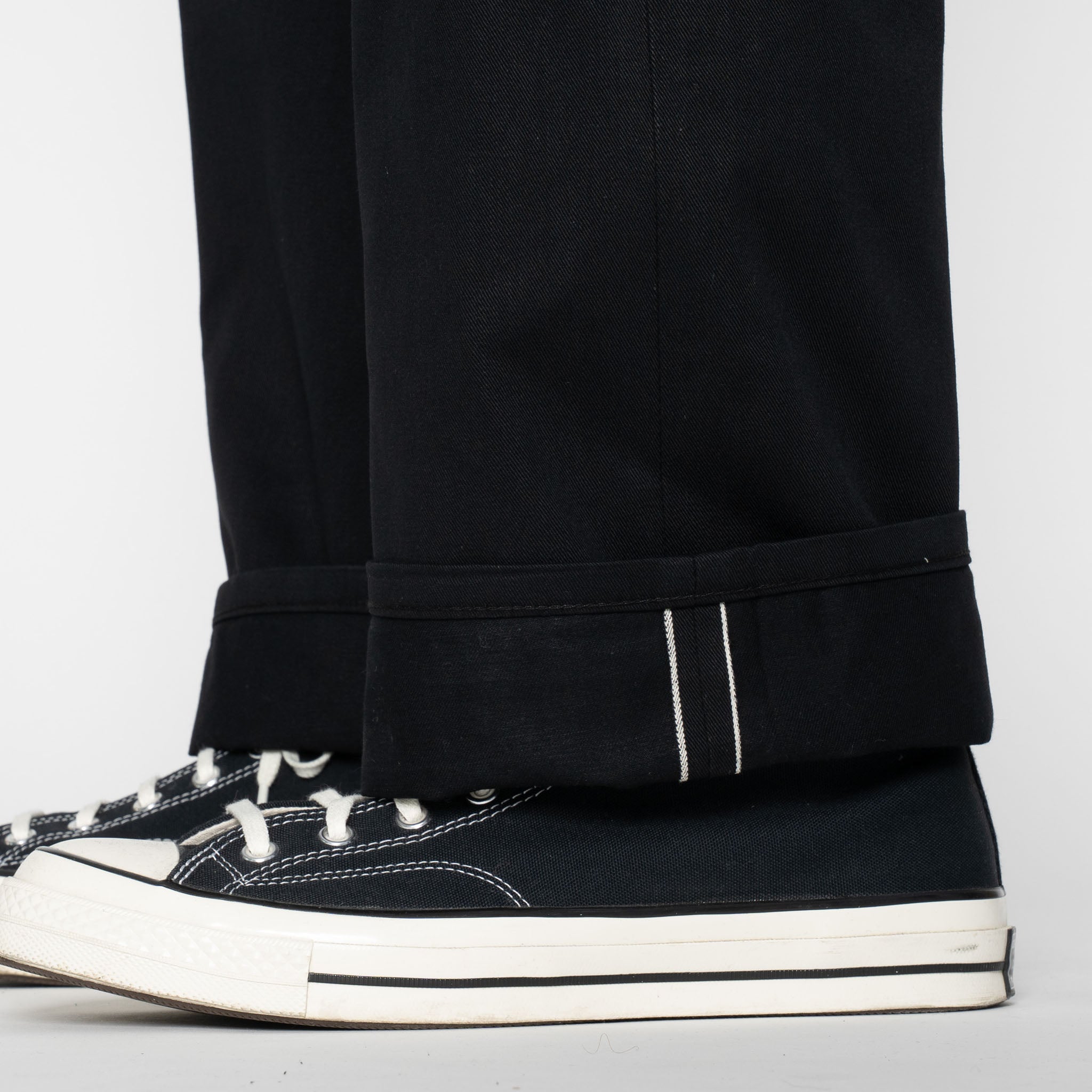 Strong Guy - Selvedge Slacks Black by Naked & Famous Denim