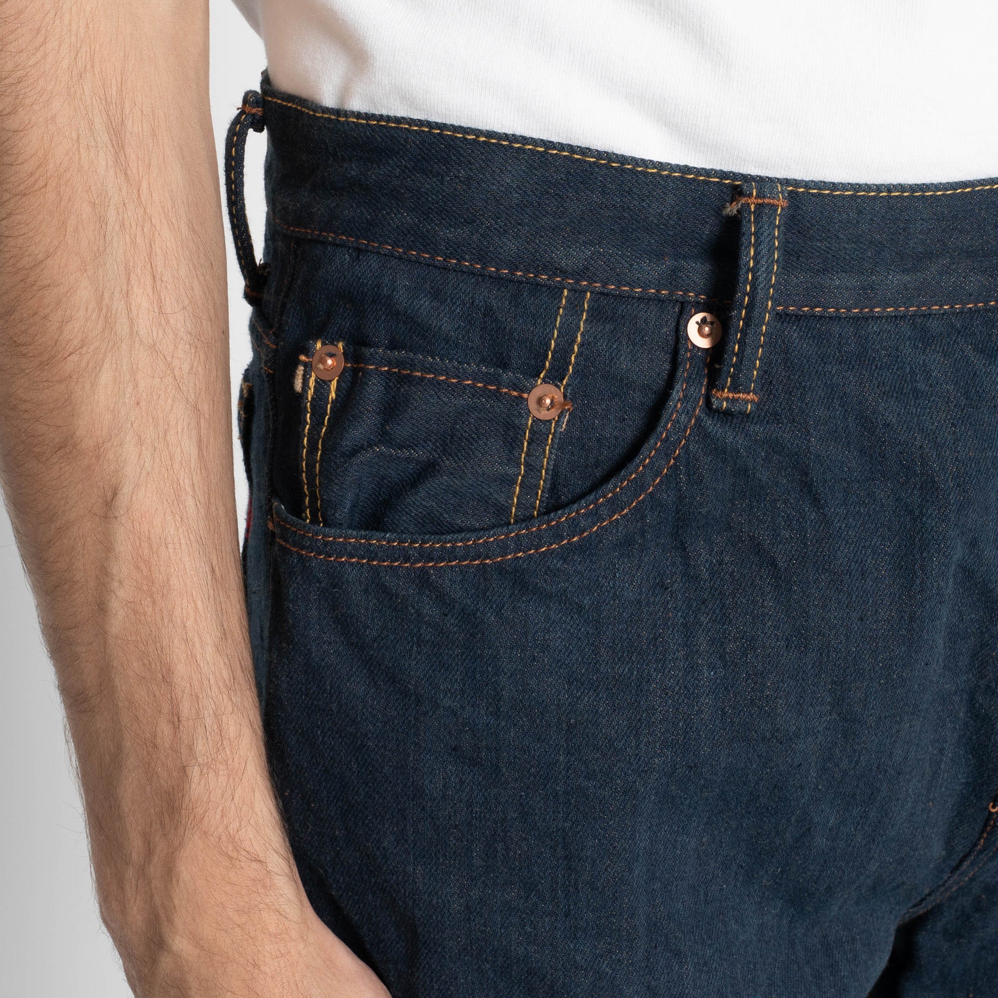 Strong Guy - MIJ17 - Chairo no Kitsune - Indigo by Naked & Famous Denim
