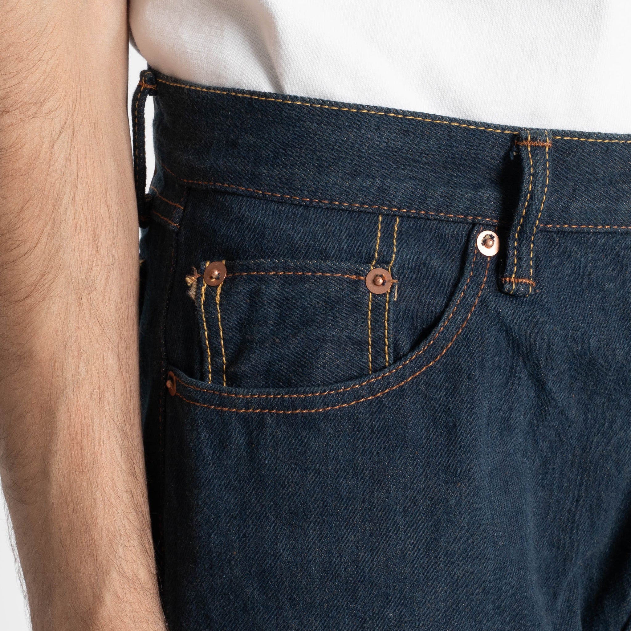 True Guy - MIJ17 - Chairo no Kitsune - Indigo by Naked & Famous Denim