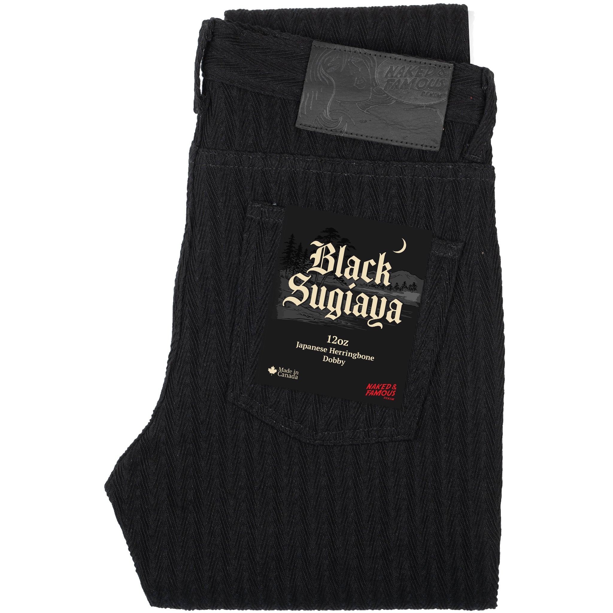 Super Guy - Black Sugiaya by Naked & Famous Denim