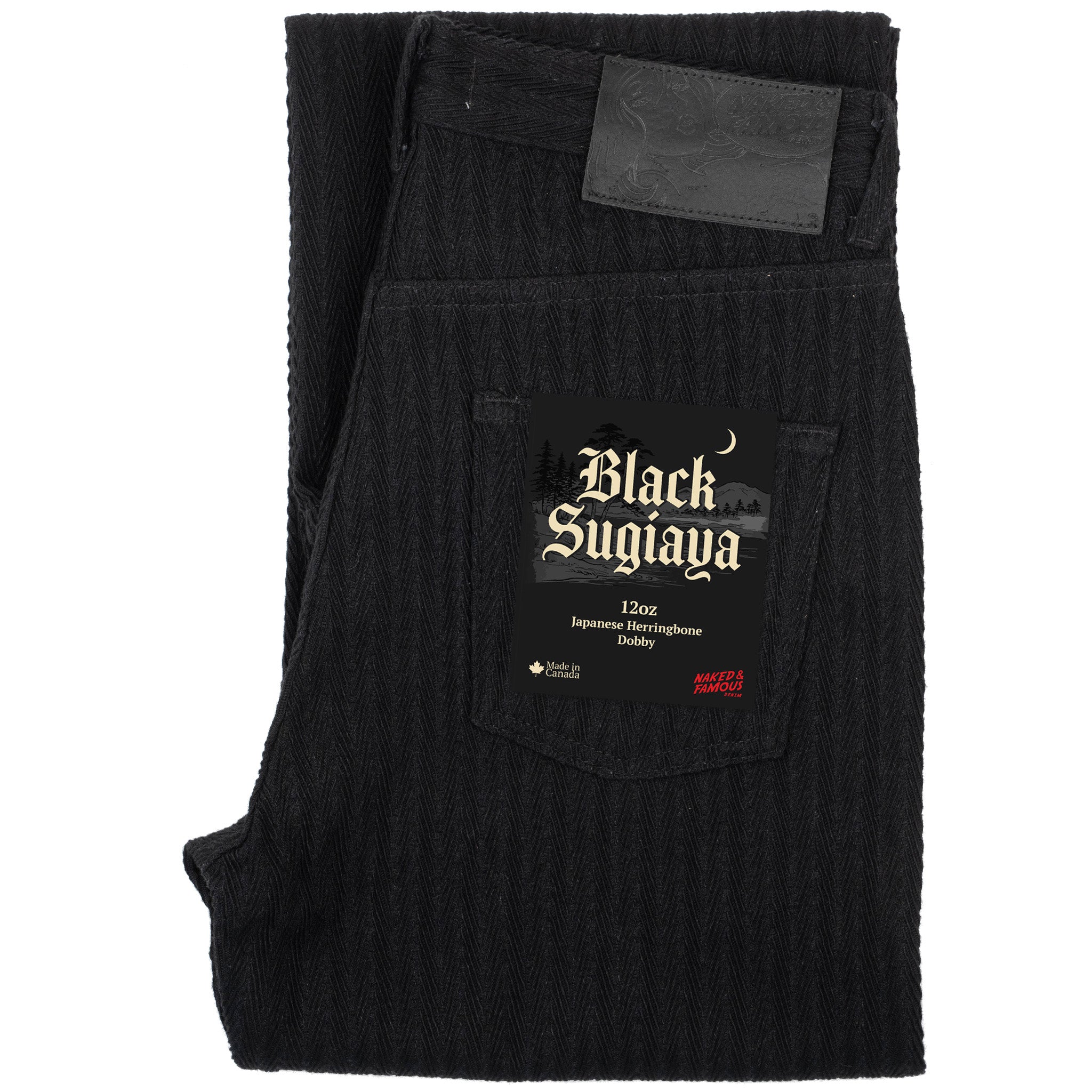 True Guy - Black Sugiaya by Naked & Famous Denim
