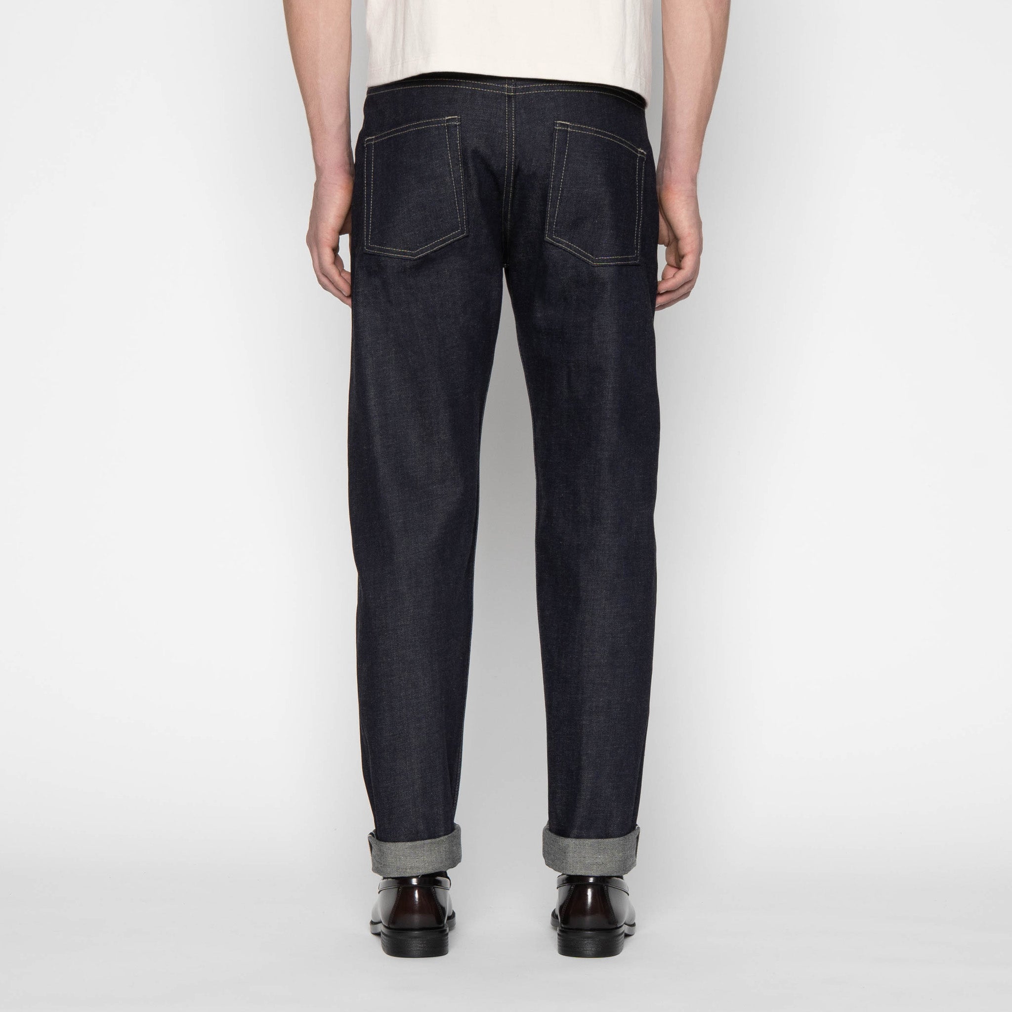 Easy Guy - Fox Fibre Green Weft by Naked & Famous Denim