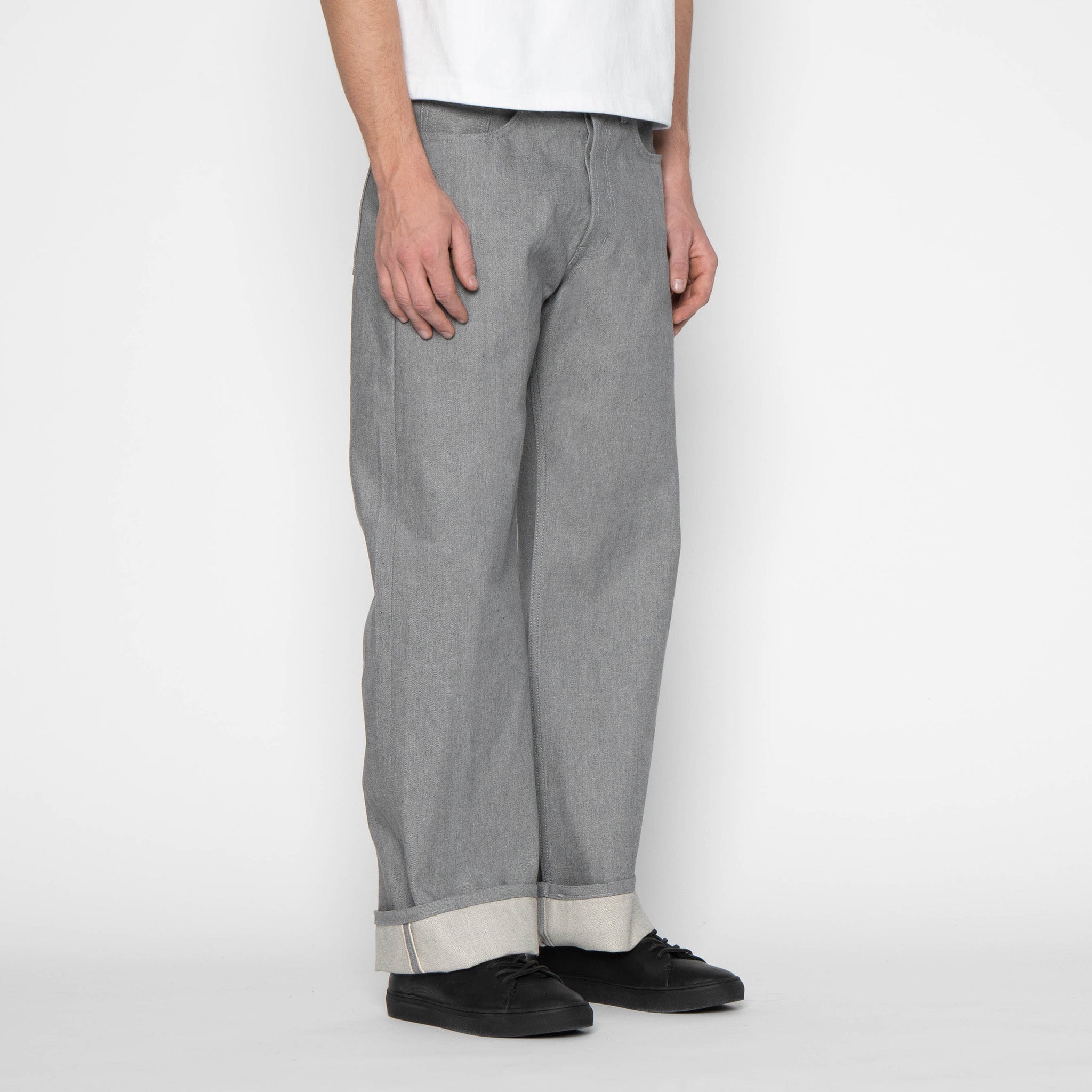 Strong Guy - Heather Grey Selvedge by Naked & Famous Denim