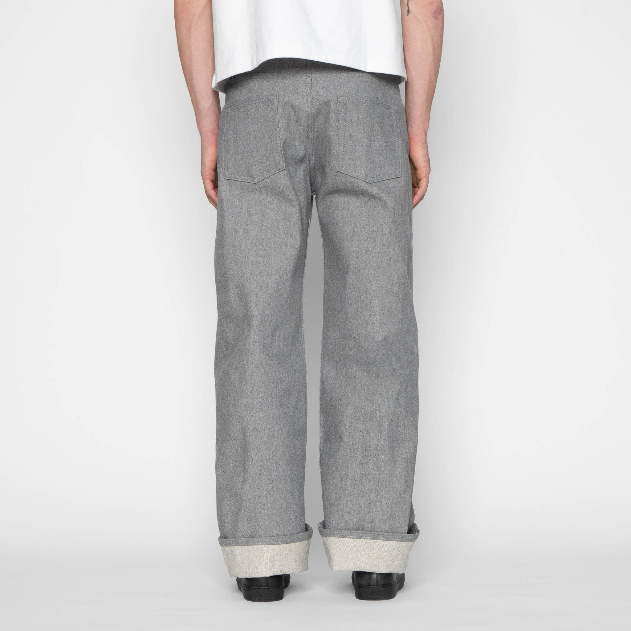 Strong Guy - Heather Grey Selvedge by Naked & Famous Denim