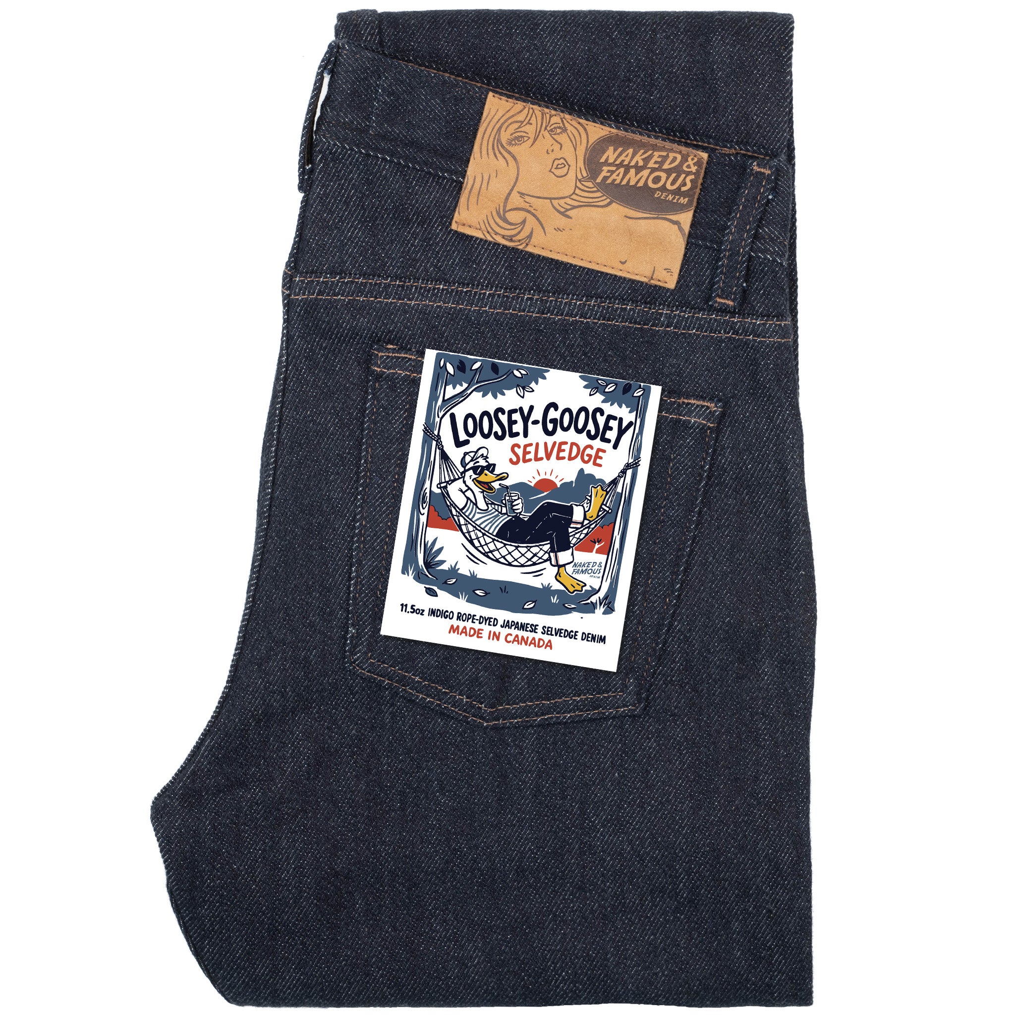 Weird Guy - Loosey-Goosey Selvedge by Naked & Famous Denim