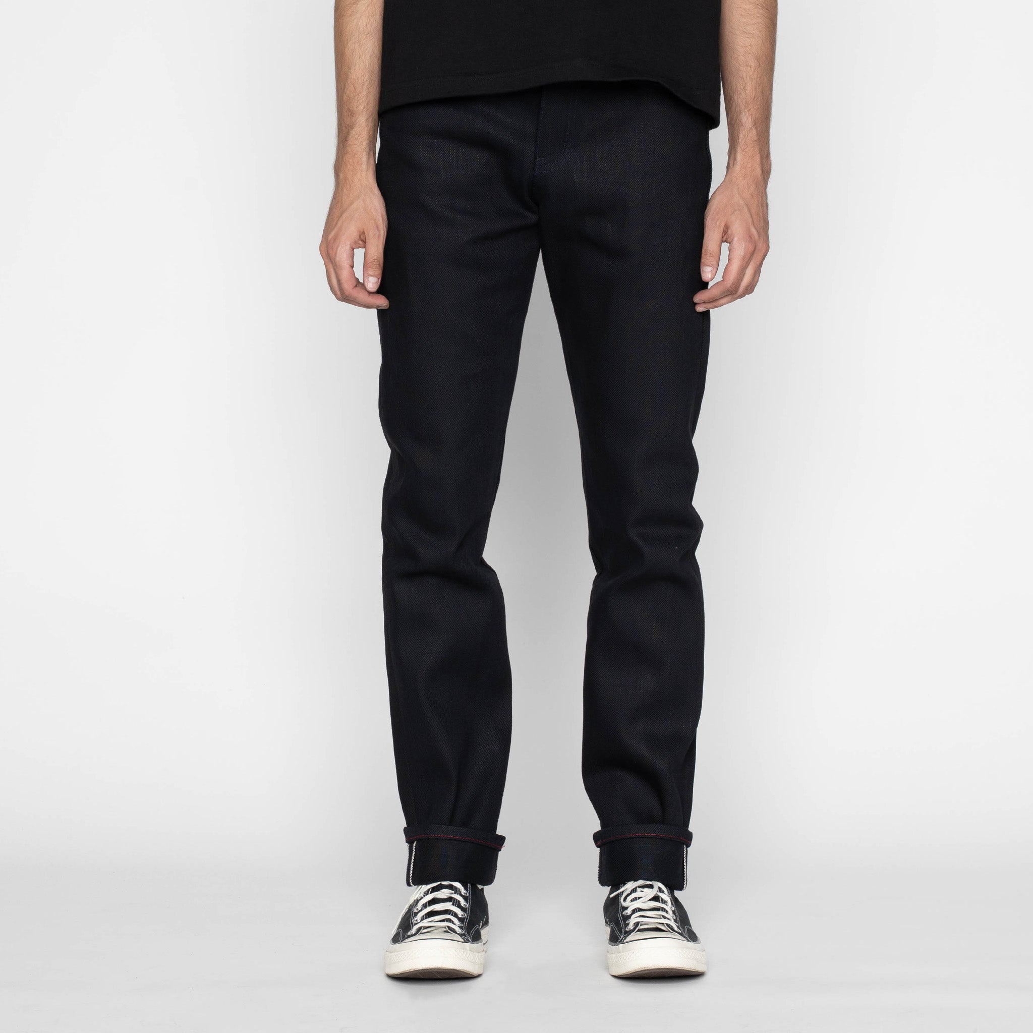 Weird Guy - Blood Brothers Selvedge - Indigo x Black by Naked & Famous Denim