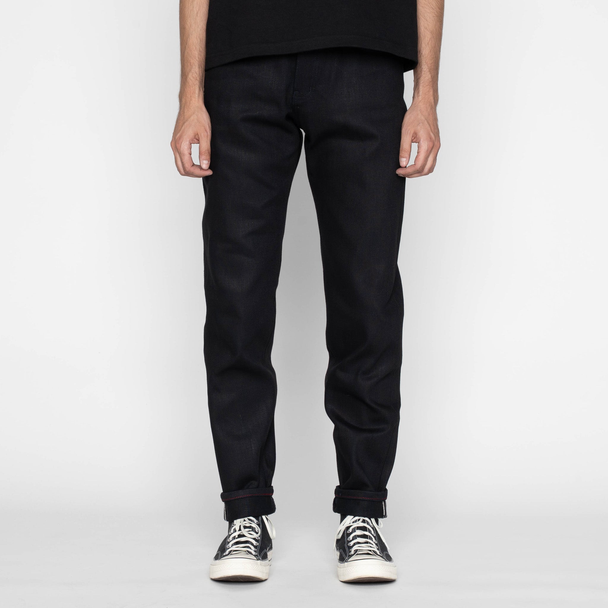 Easy Guy - Blood Brothers Selvedge - Indigo x Black by Naked & Famous Denim