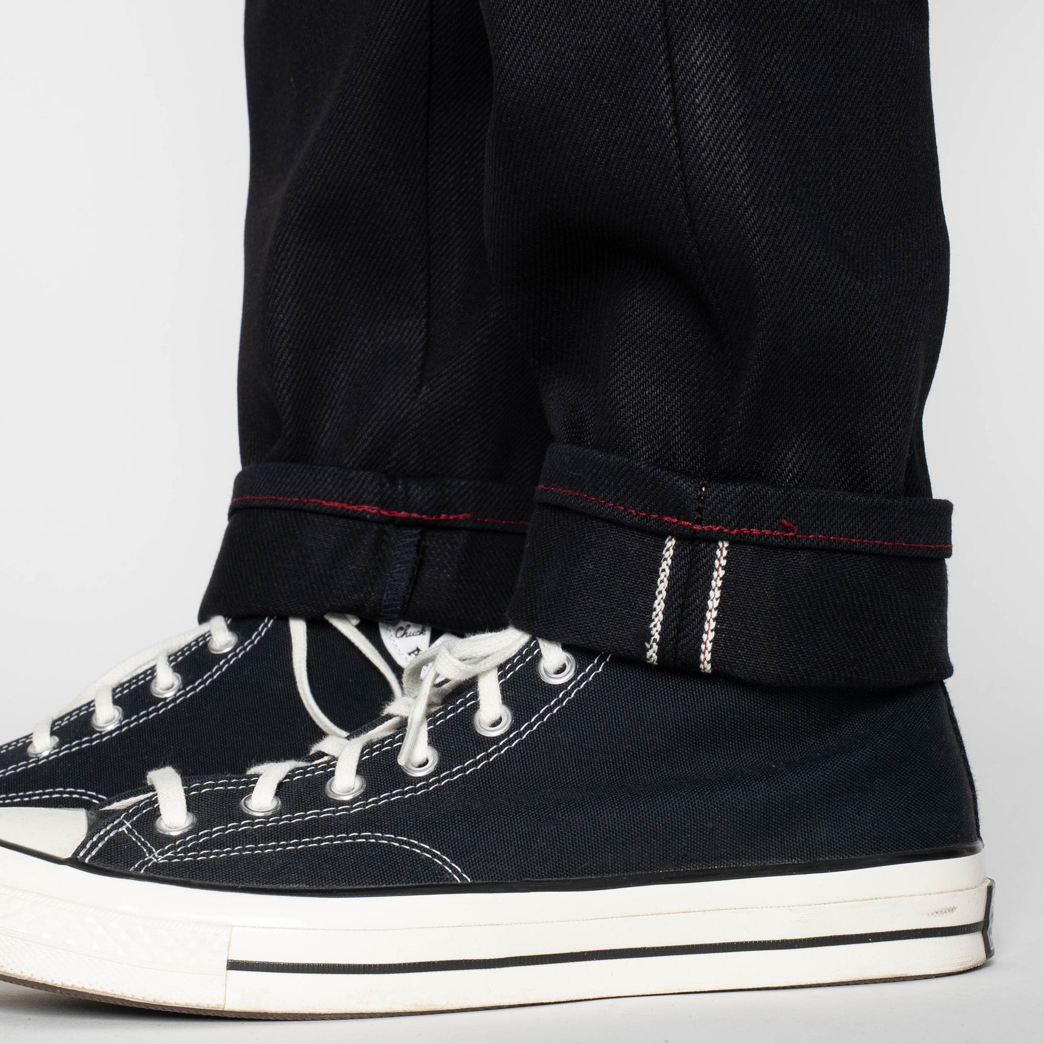 Easy Guy - Blood Brothers Selvedge - Indigo x Black by Naked & Famous Denim