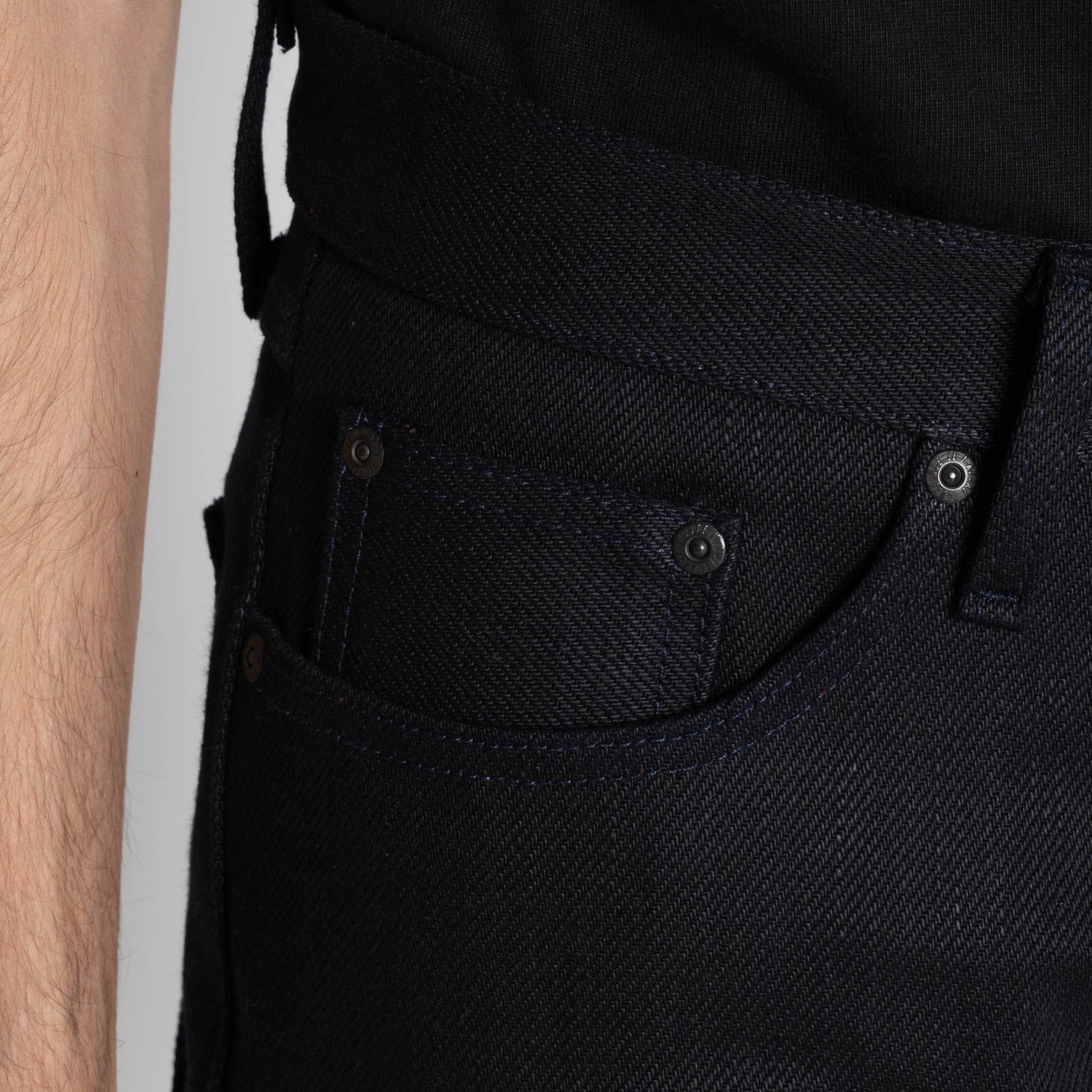 True Guy - Blood Brothers Selvedge - Indigo x Black by Naked & Famous Denim