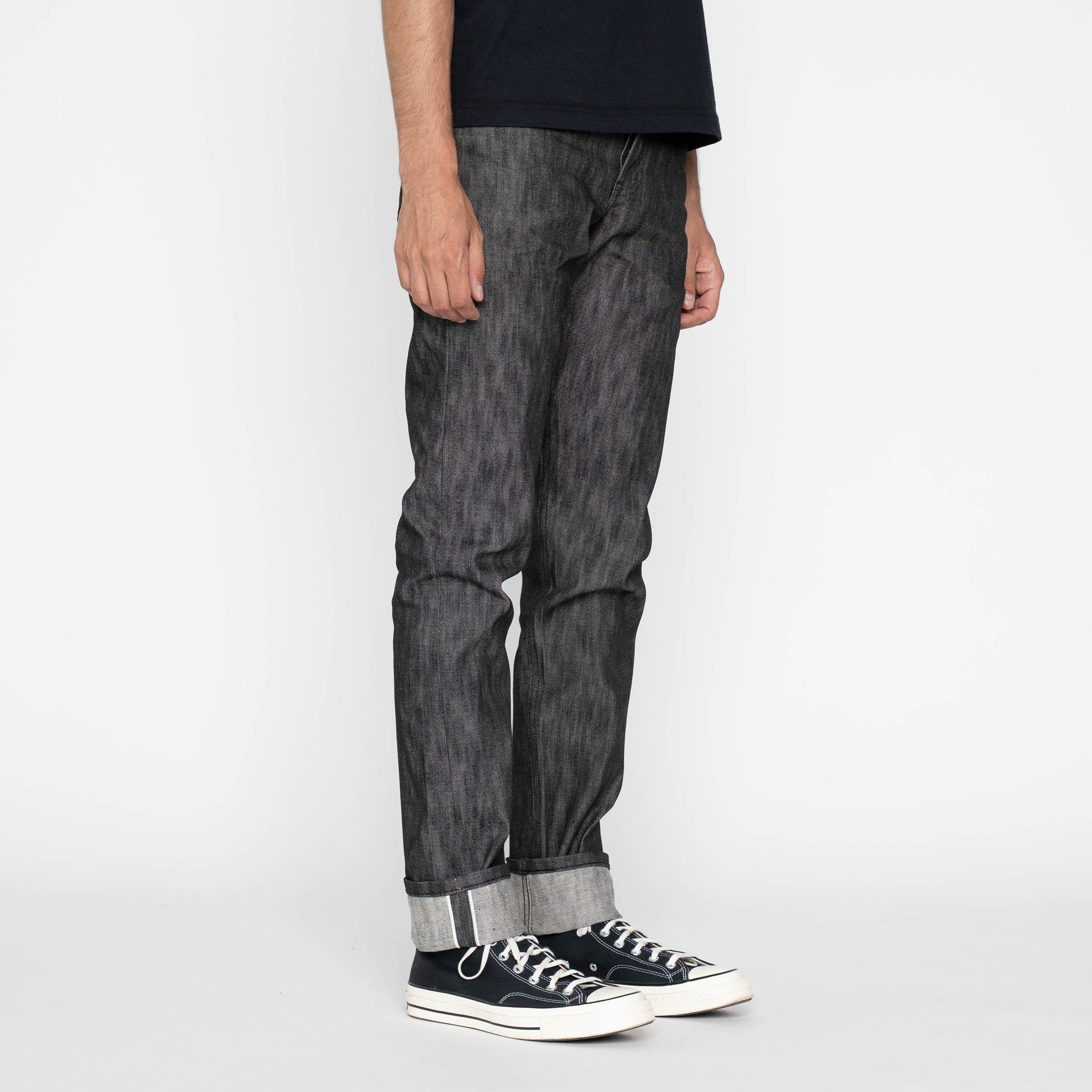 Weird Guy - Double Capsule - Black Warp / White Weft Selvedge by Naked & Famous Denim
