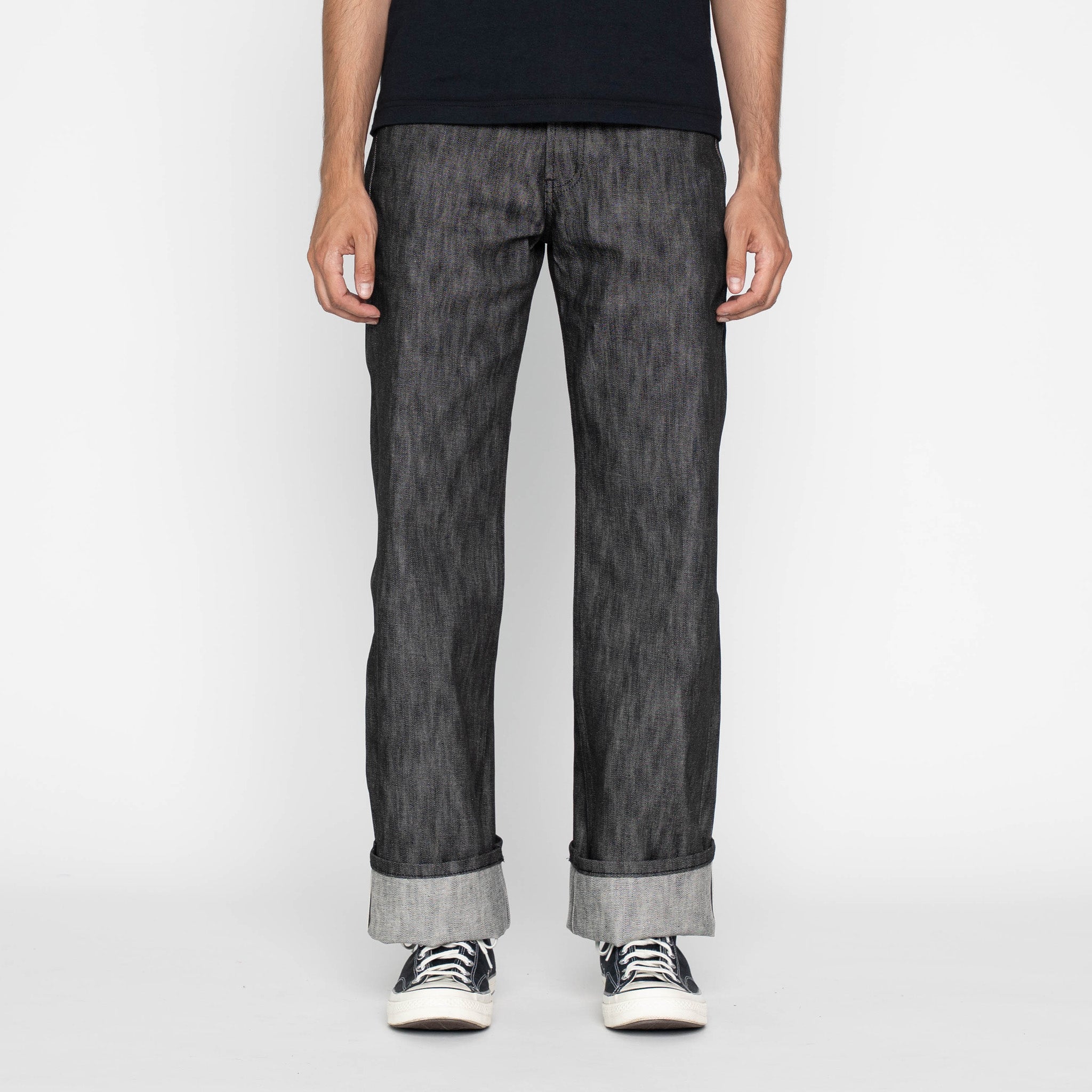 Strong Guy - Double Capsule -Black Warp / White Weft Selvedge by Naked & Famous Denim