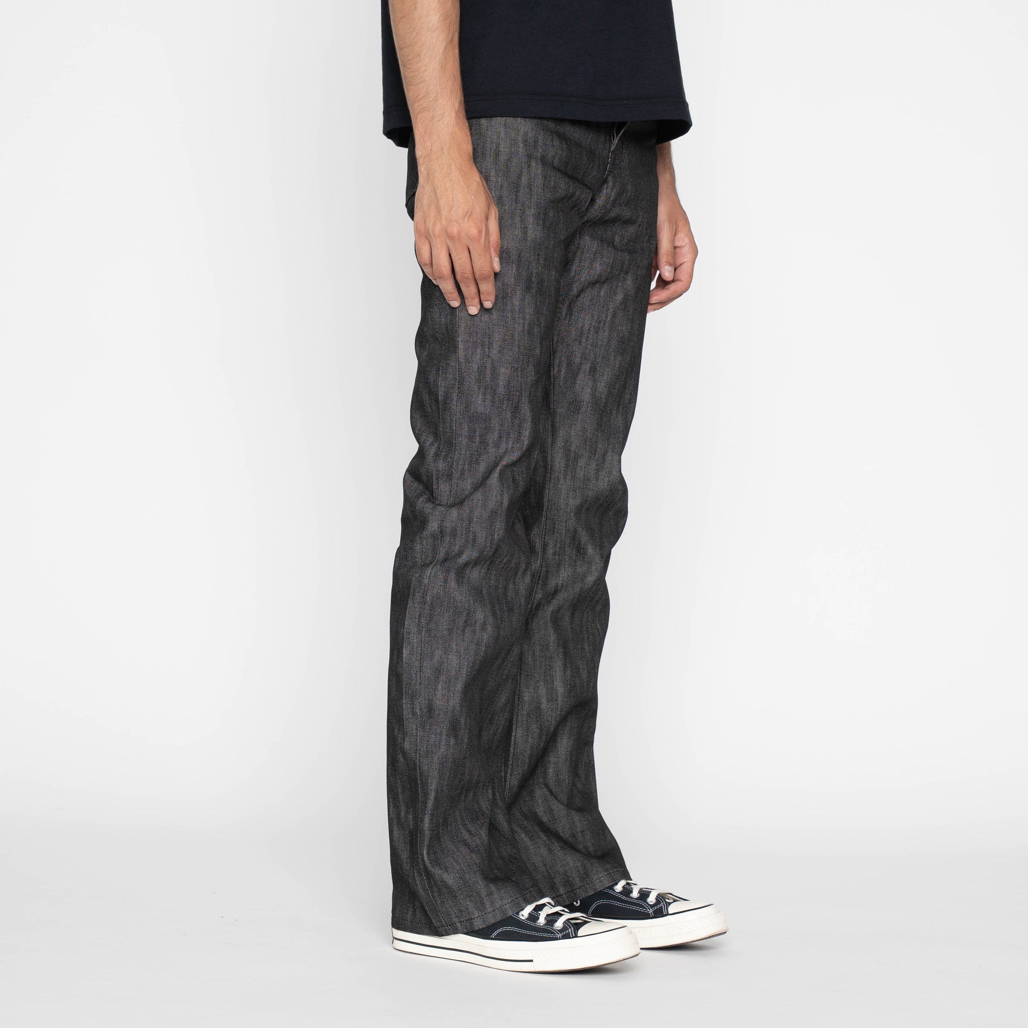 Groovy Guy - Double Capsule - Black Warp / White Weft Selvedge by Naked & Famous Denim