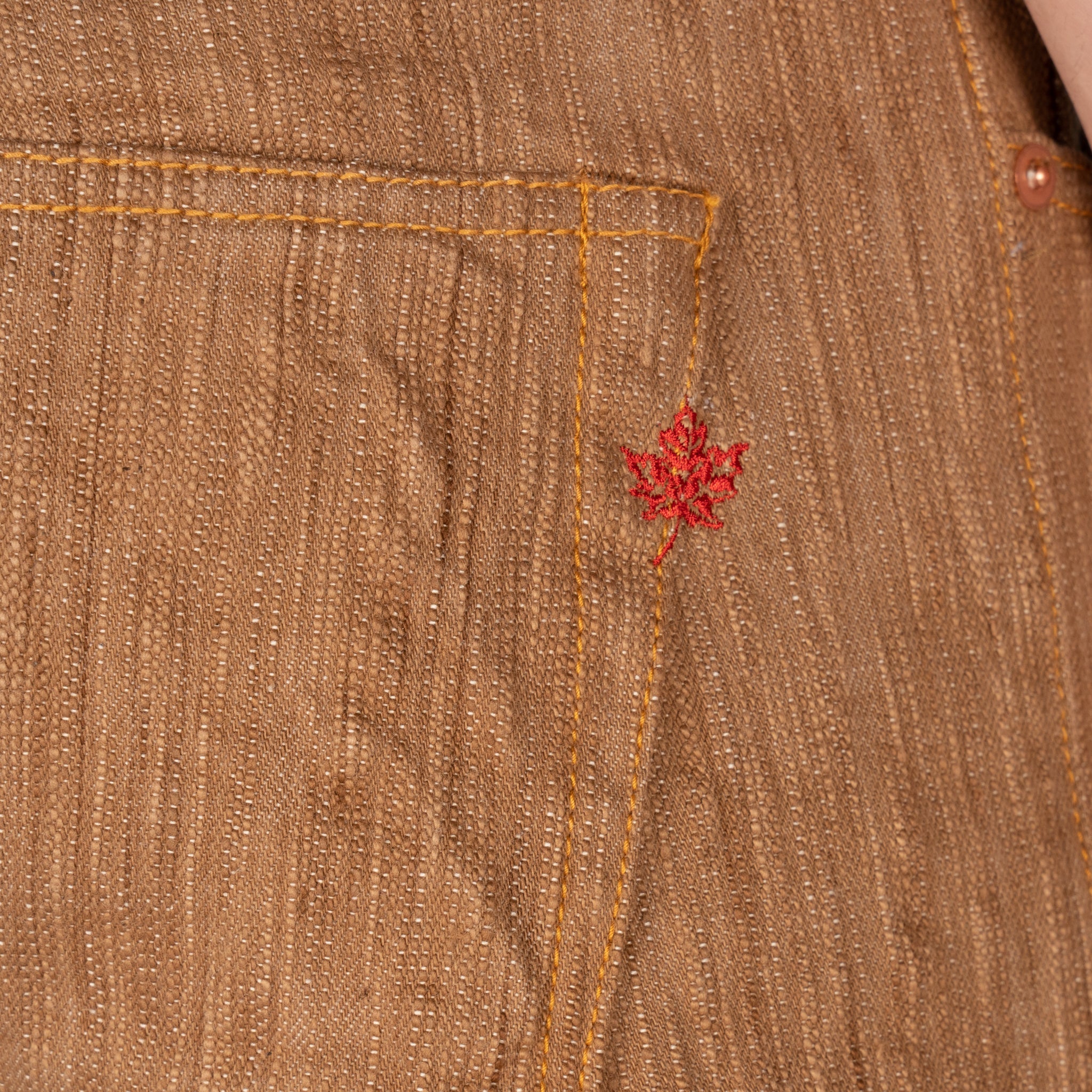 Easy Guy - MIJ11 - Tokushima Hand Dyed Kakishibu Selvedge by Naked & Famous Denim