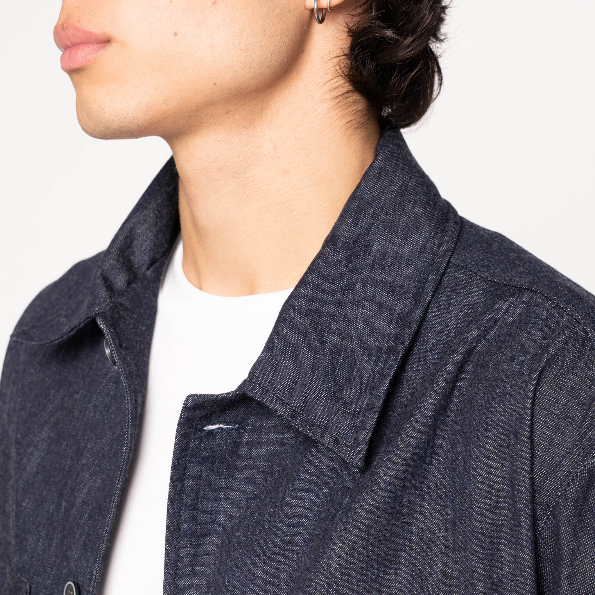 Work Shirt - 10oz Rinsed Denim by Naked & Famous Denim
