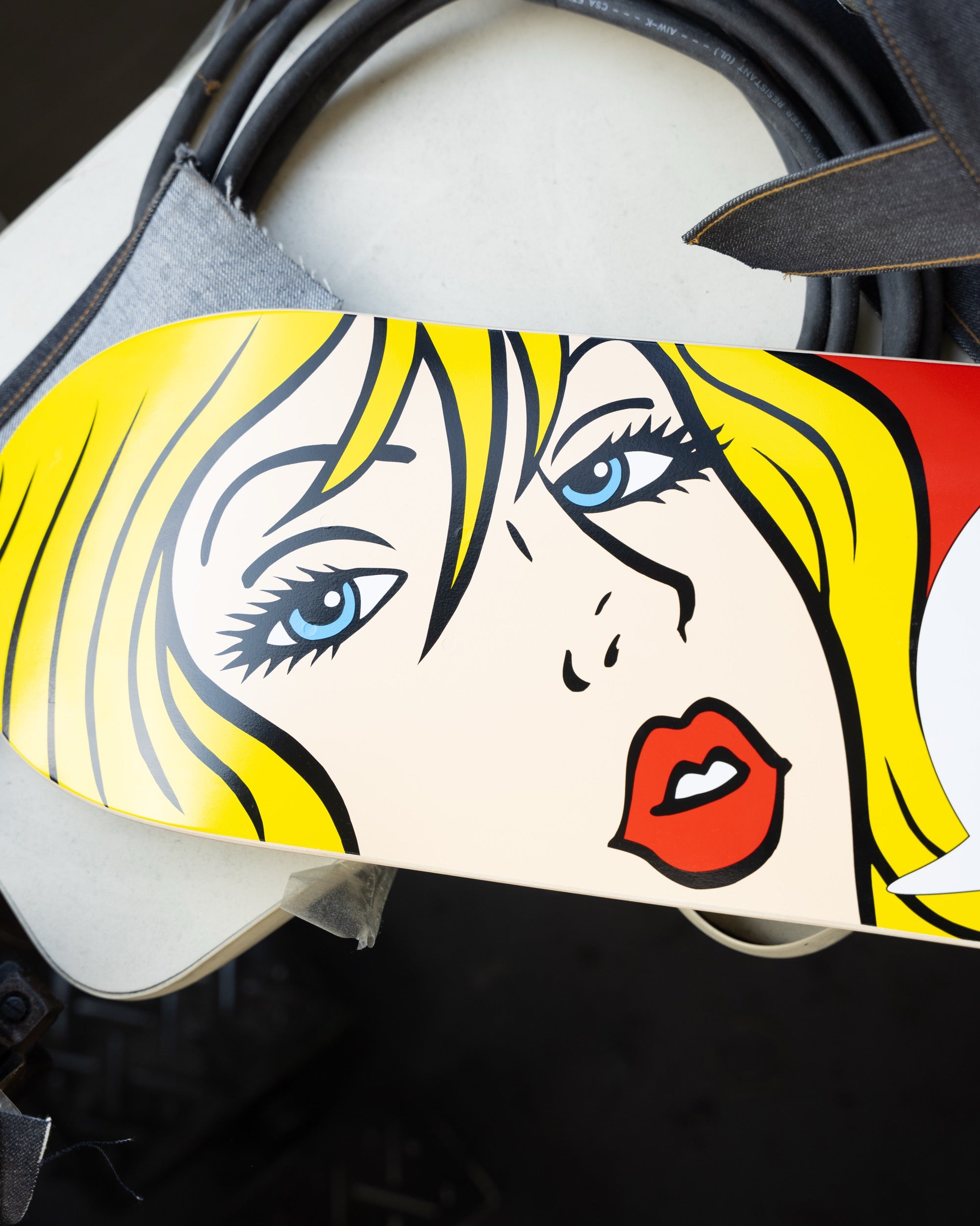 Skateboard Deck - Tragic Blond - Made in Canada by Naked & Famous Denim