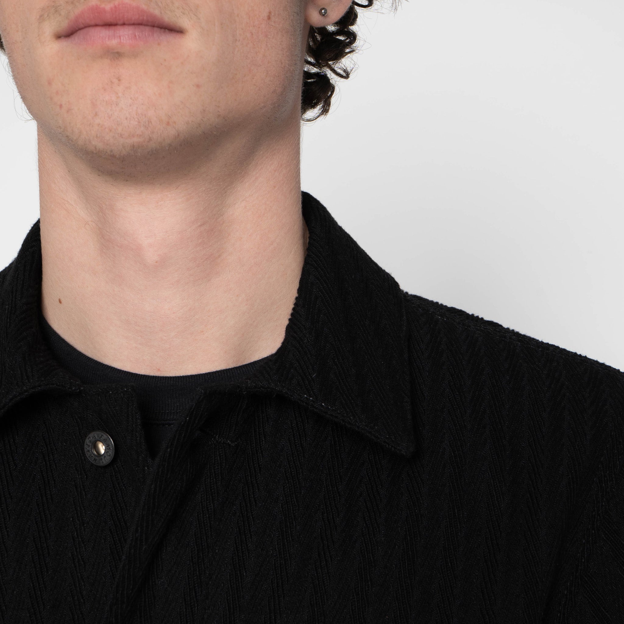 Chore Coat - Black Sugiaya by Naked & Famous Denim