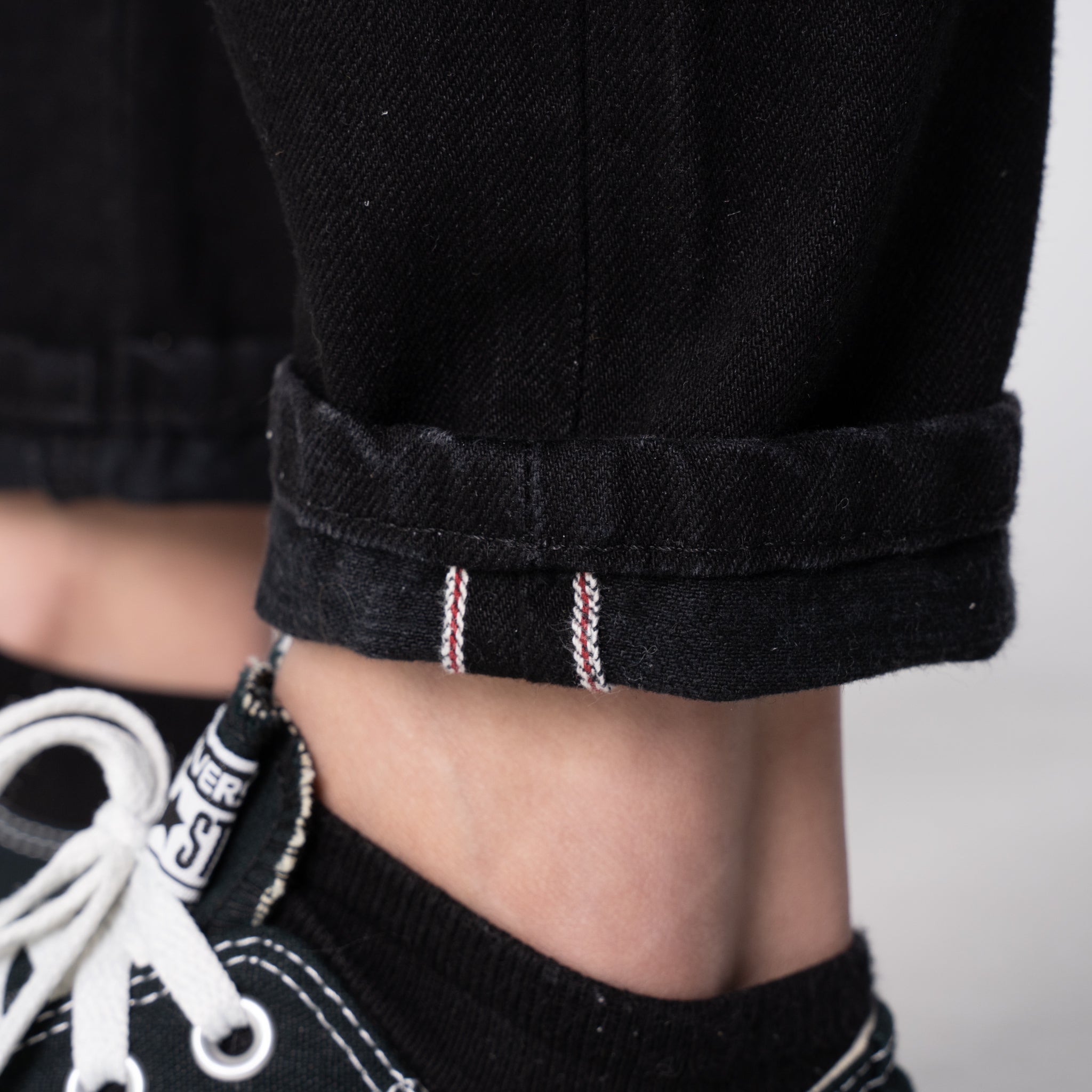 Max - Solid Black Selvedge by Naked & Famous Denim