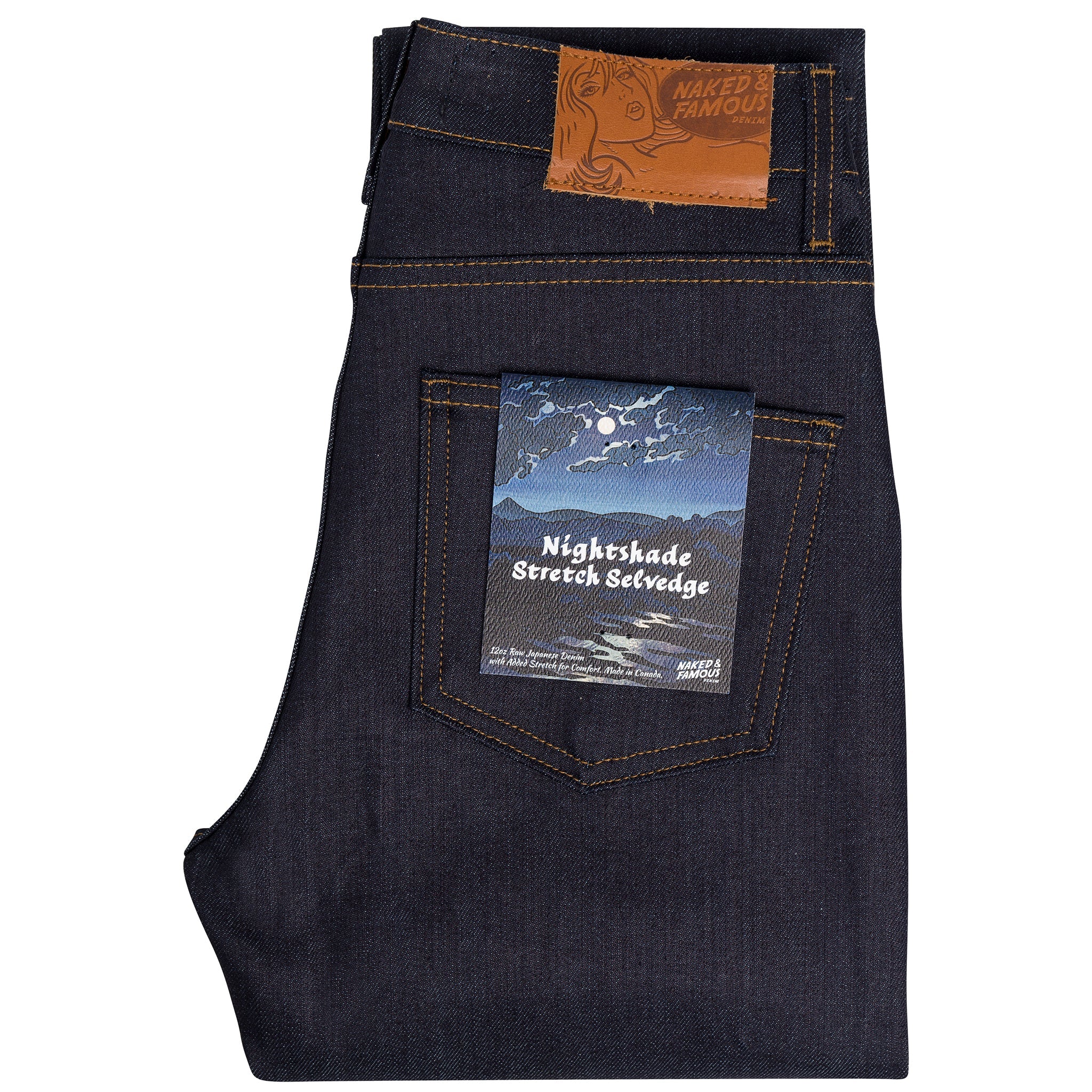 High Skinny - Nightshade Stretch Selvedge by Naked & Famous Denim