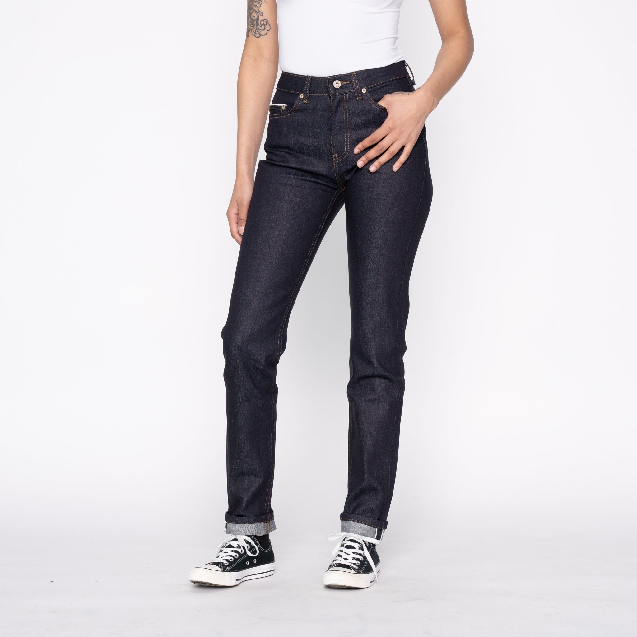 High Skinny - Nightshade Stretch Selvedge by Naked & Famous Denim