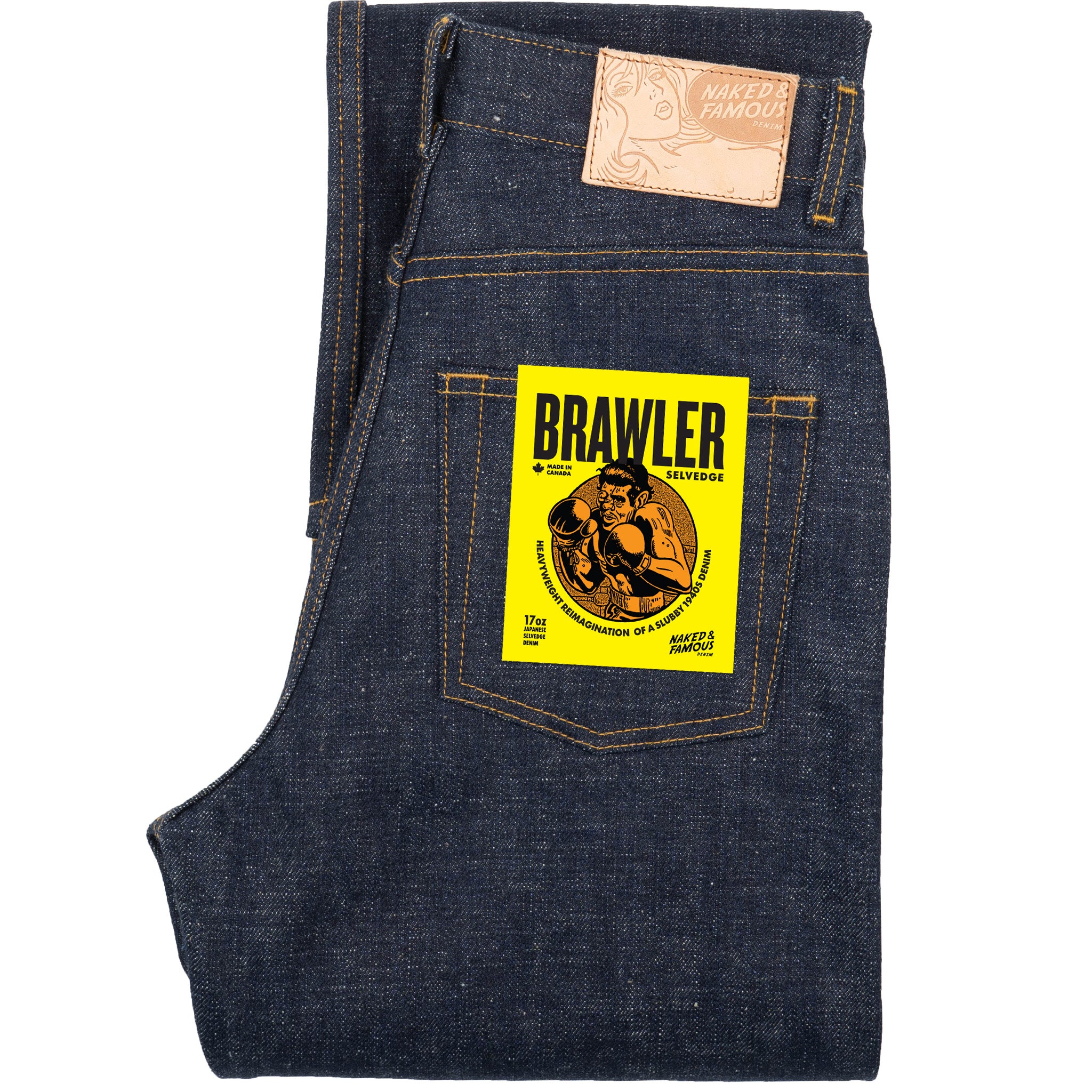 True Girl - Brawler Selvedge by Naked & Famous Denim