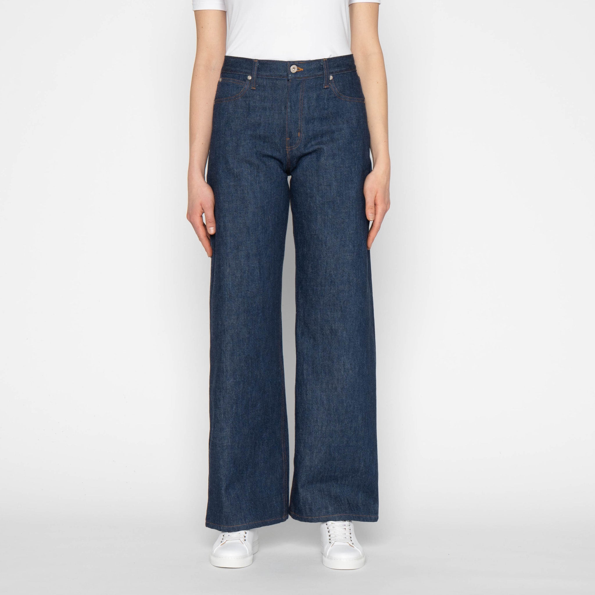 Wide Wild West - Archive Blue by Naked & Famous Denim