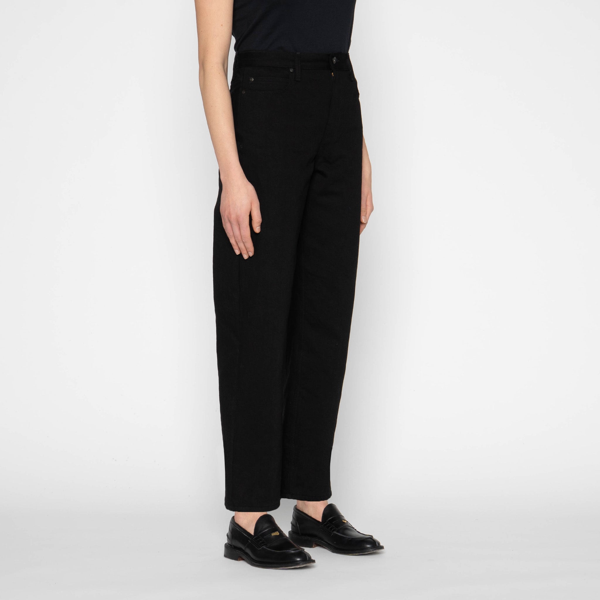 Bestie - Shadow Black - Black by Naked & Famous Denim