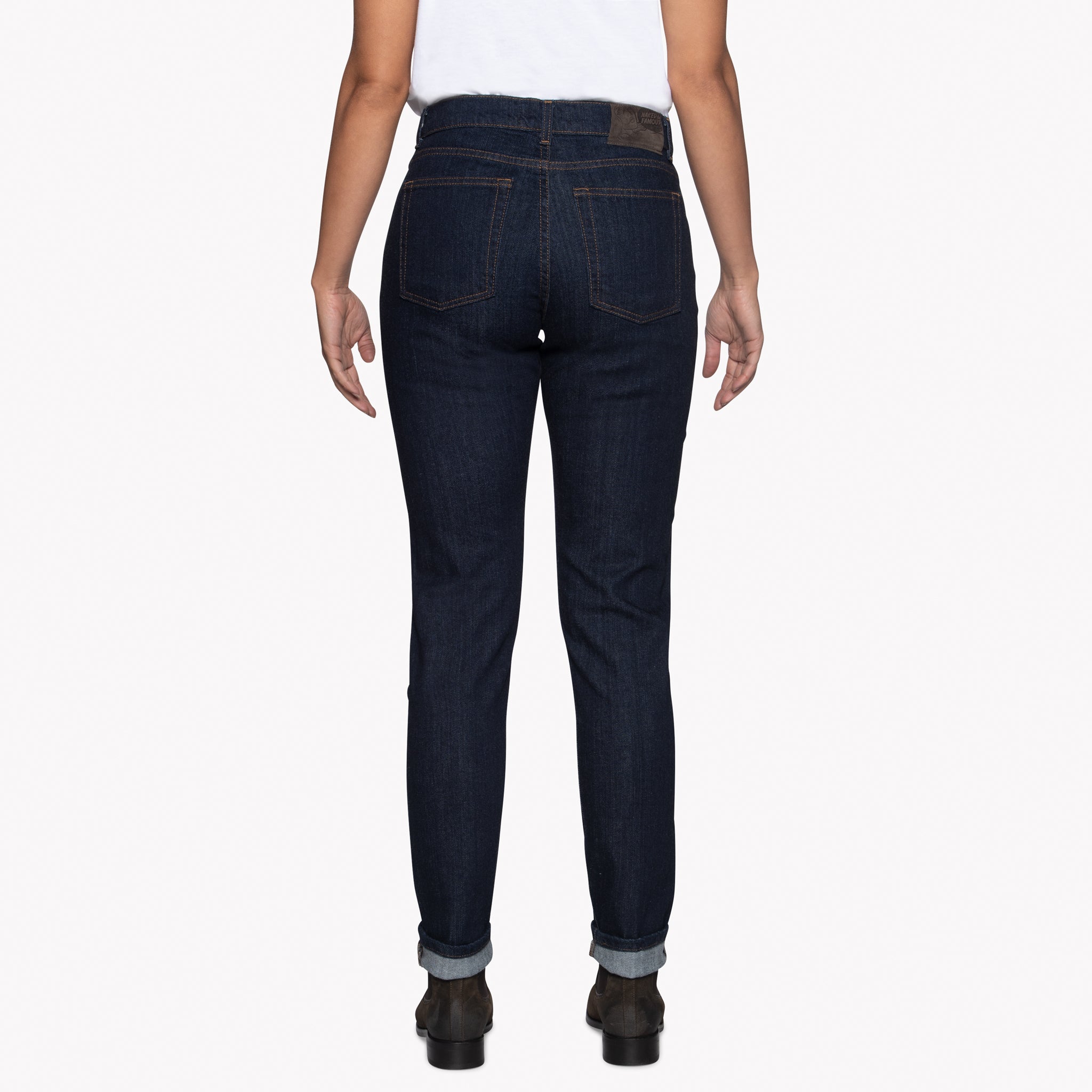Max - Cashmere Blend Stretch Denim by Naked & Famous Denim