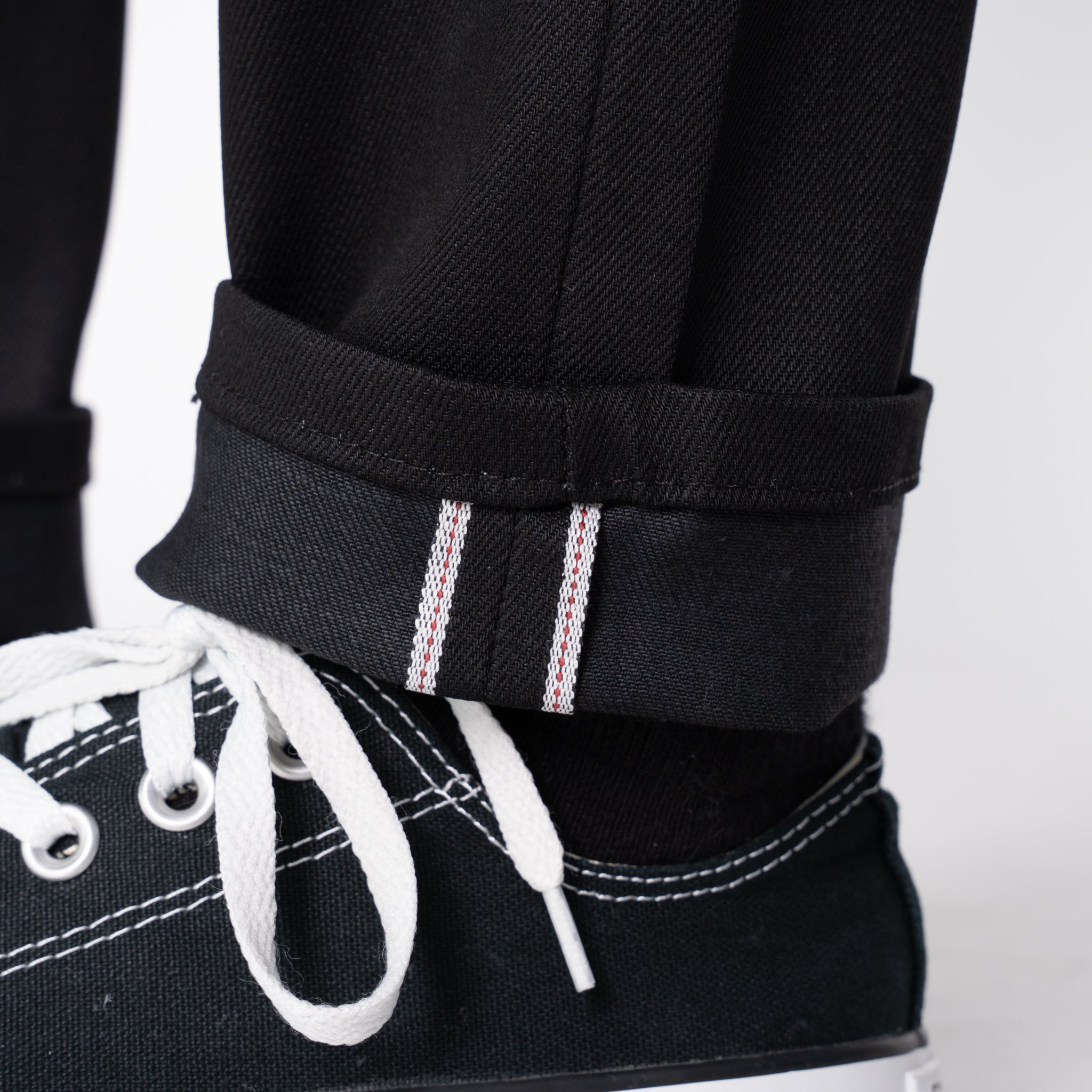High Skinny - Black Cobra Stretch Selvedge by Naked & Famous Denim