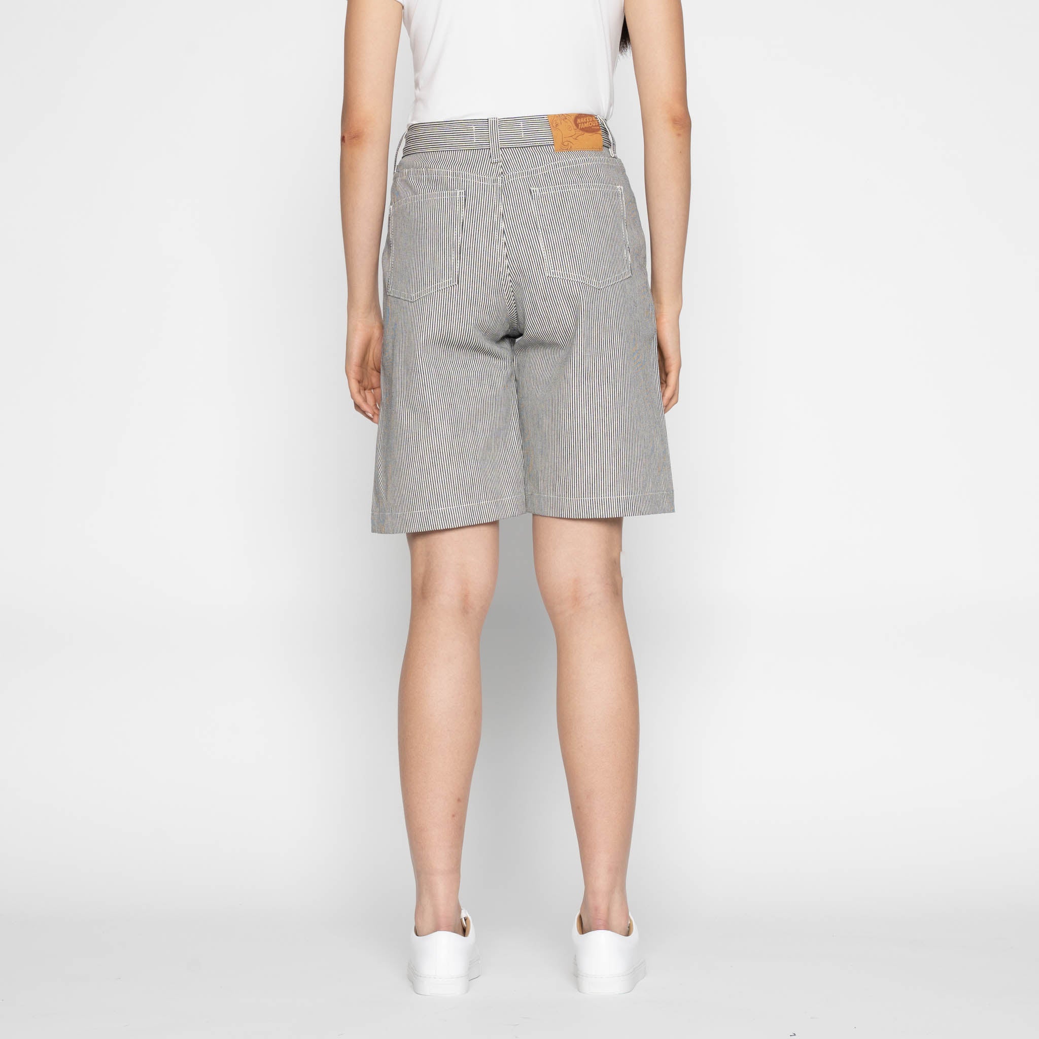 Andie Shorts - Organic Hickory by Naked & Famous Denim