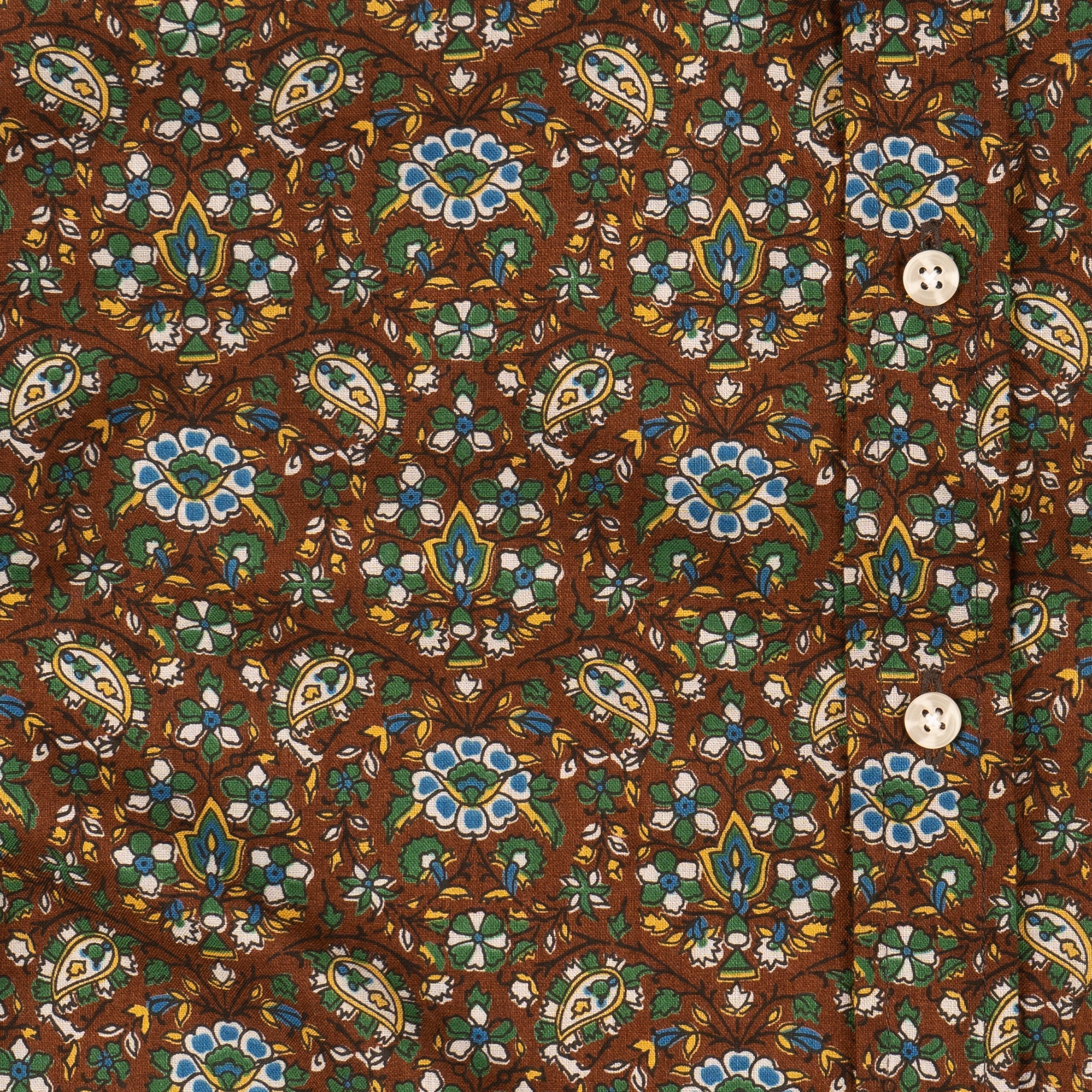 Country Shirt - Bandana Cloth - Brown by Naked & Famous Denim