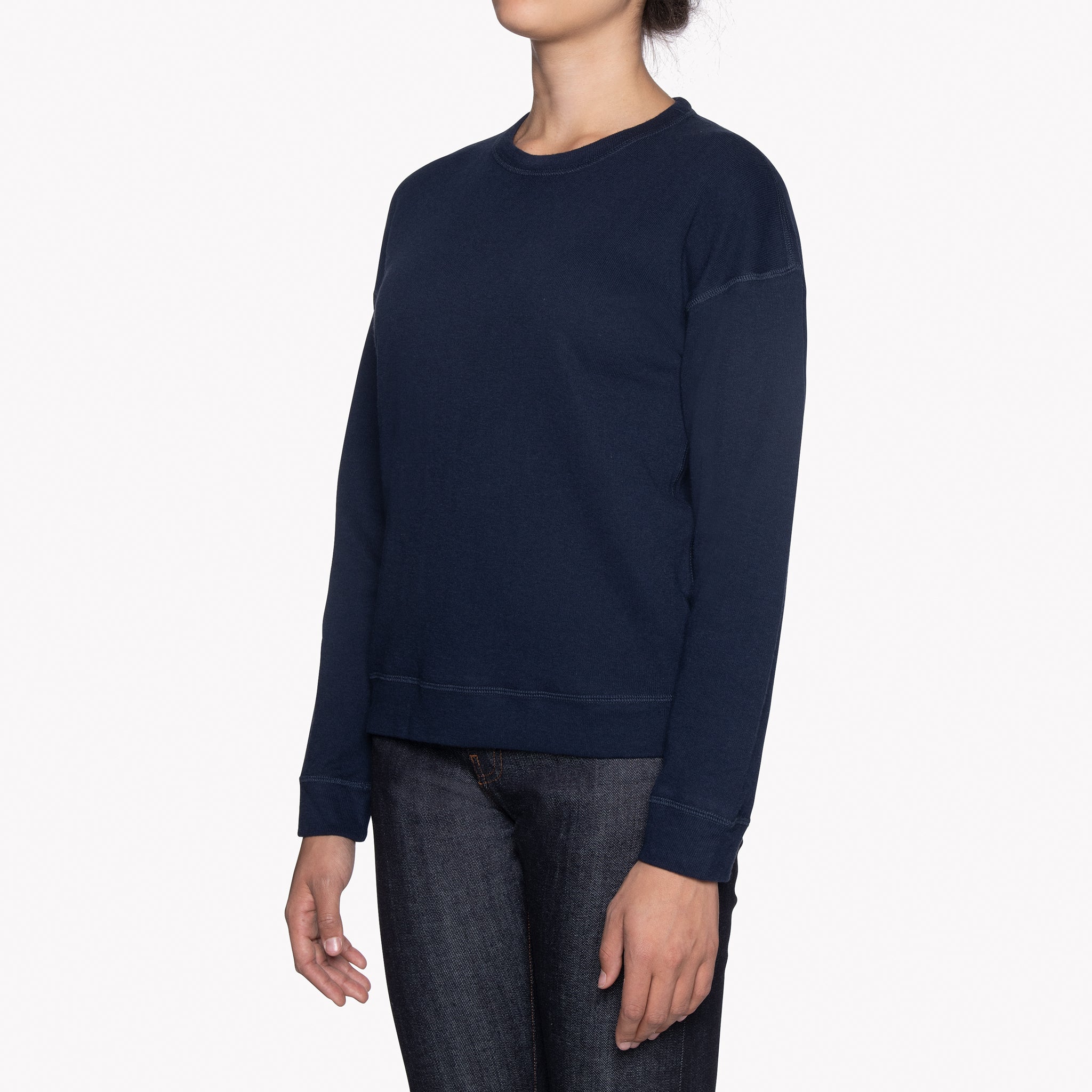 Weekend Crew - Vintage Doubleface - Navy by Naked & Famous Denim