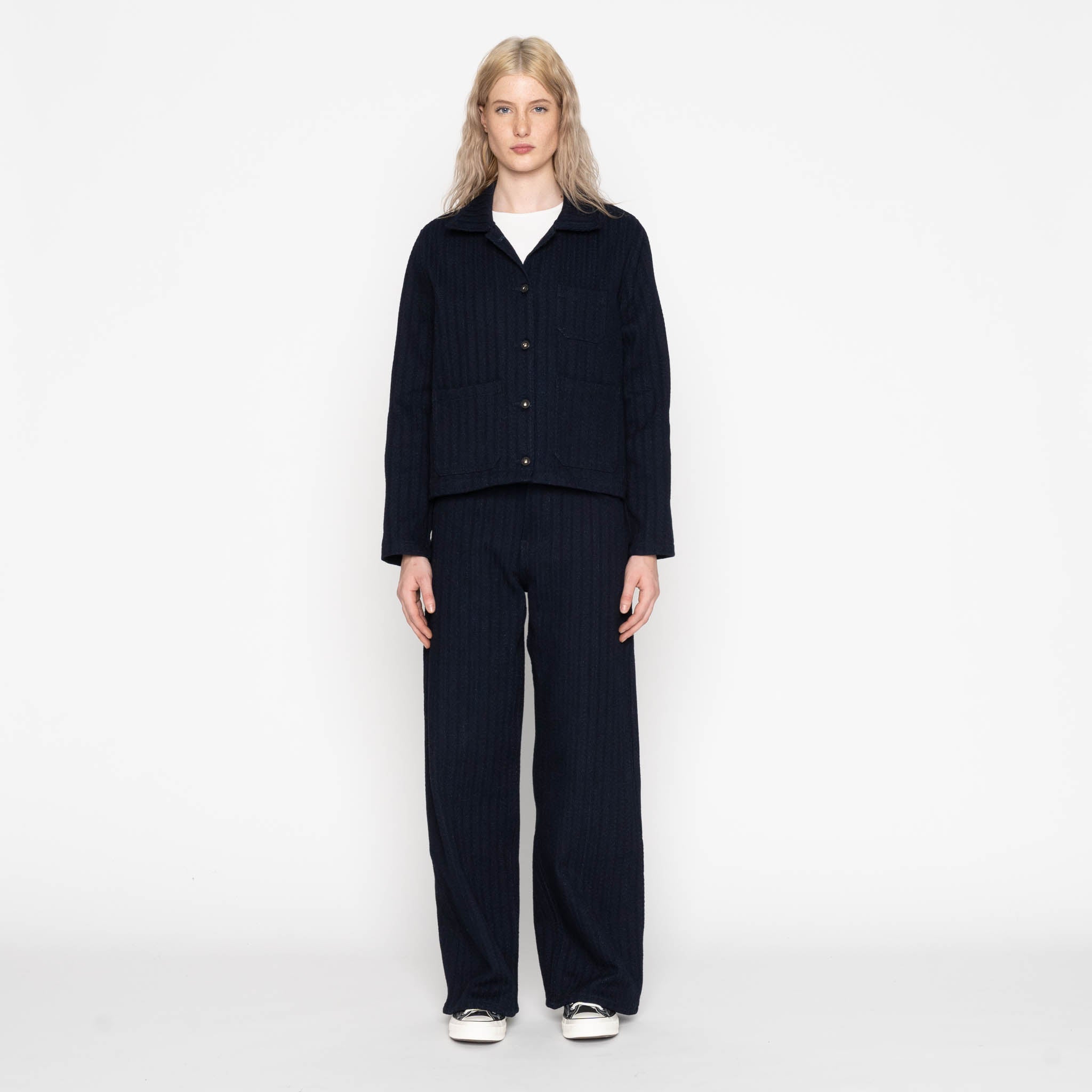 Gracie Jacket - Indigo Sugiaya - Indigo by Naked & Famous Denim