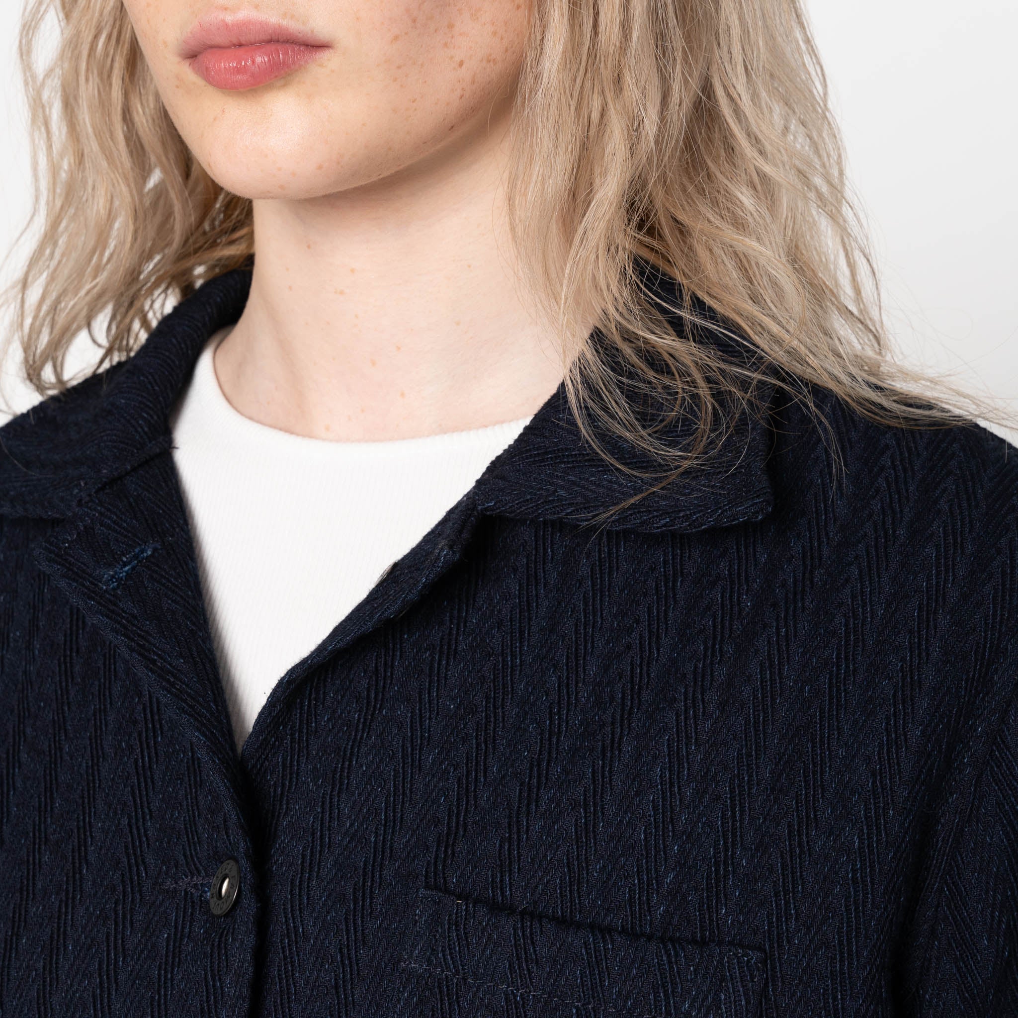 Gracie Jacket - Indigo Sugiaya - Indigo by Naked & Famous Denim