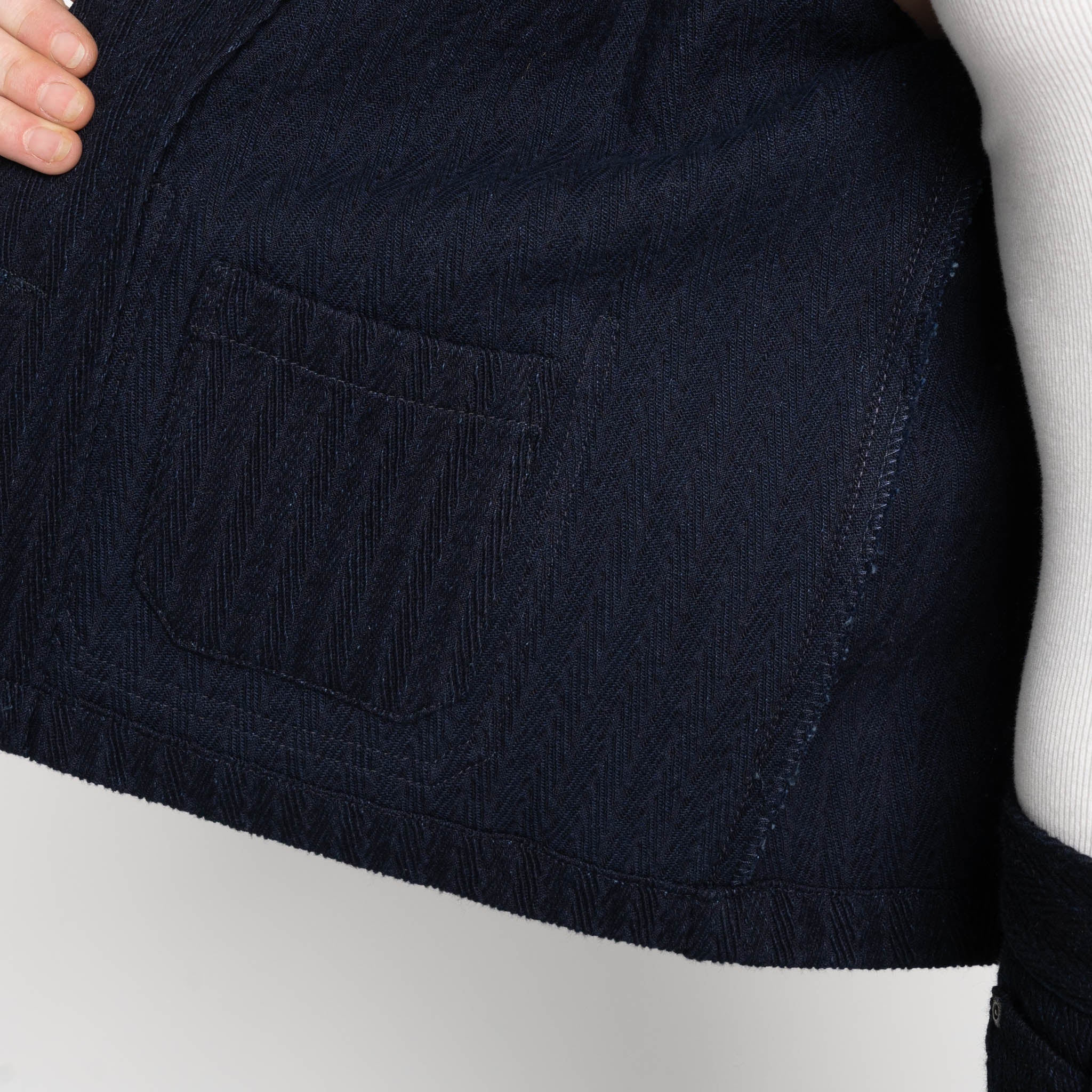 Gracie Jacket - Indigo Sugiaya - Indigo by Naked & Famous Denim
