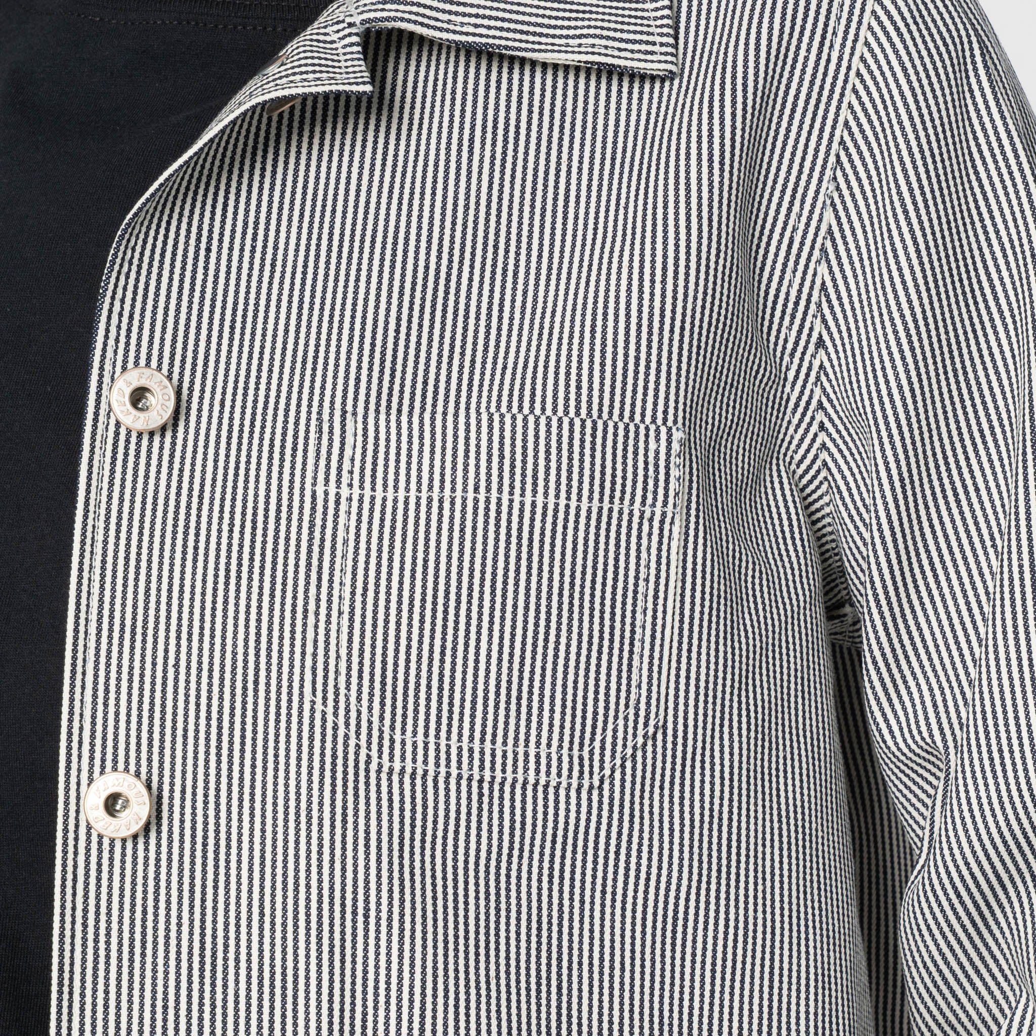 Gracie Jacket - Organic Hickory by Naked & Famous Denim