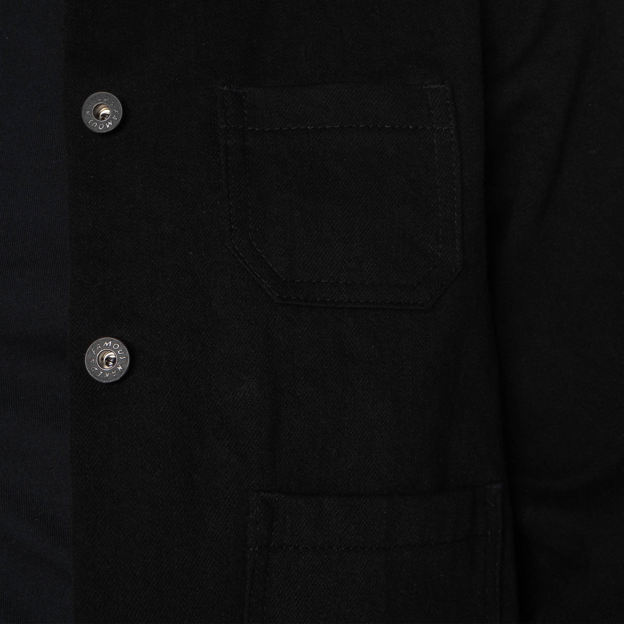 Gracie Jacket - Shadow Black - Black by Naked & Famous Denim