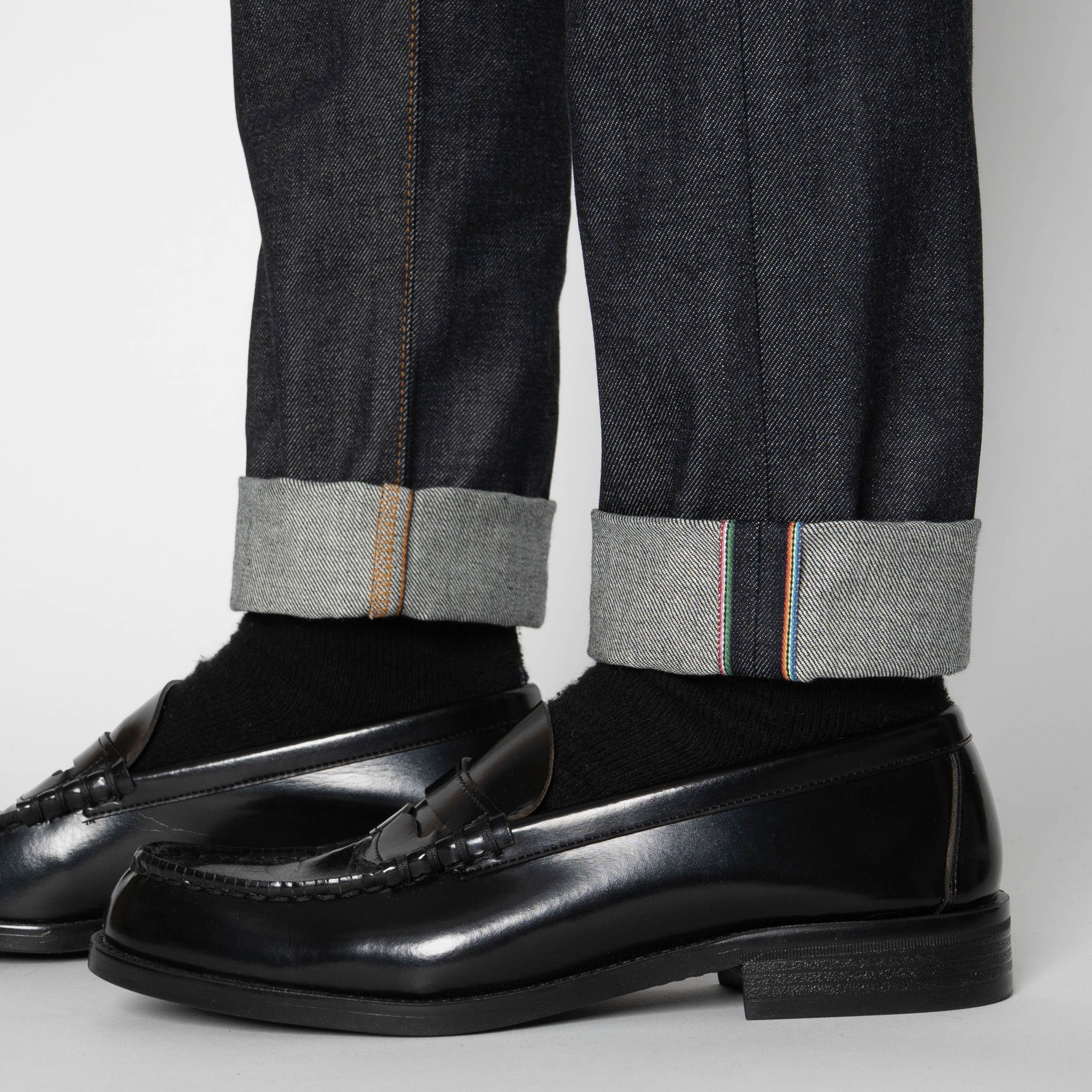Super Guy - Dia De Los Muertos Selvedge - Bat by Naked & Famous Denim